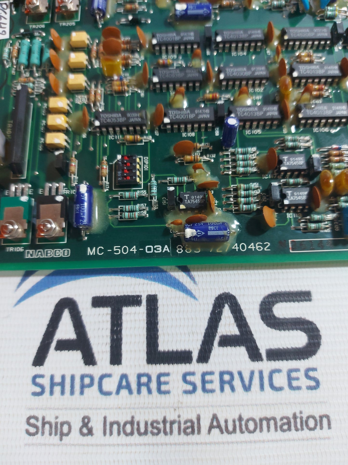 NABCO MC-504-03A PCB CARD 883 72740462