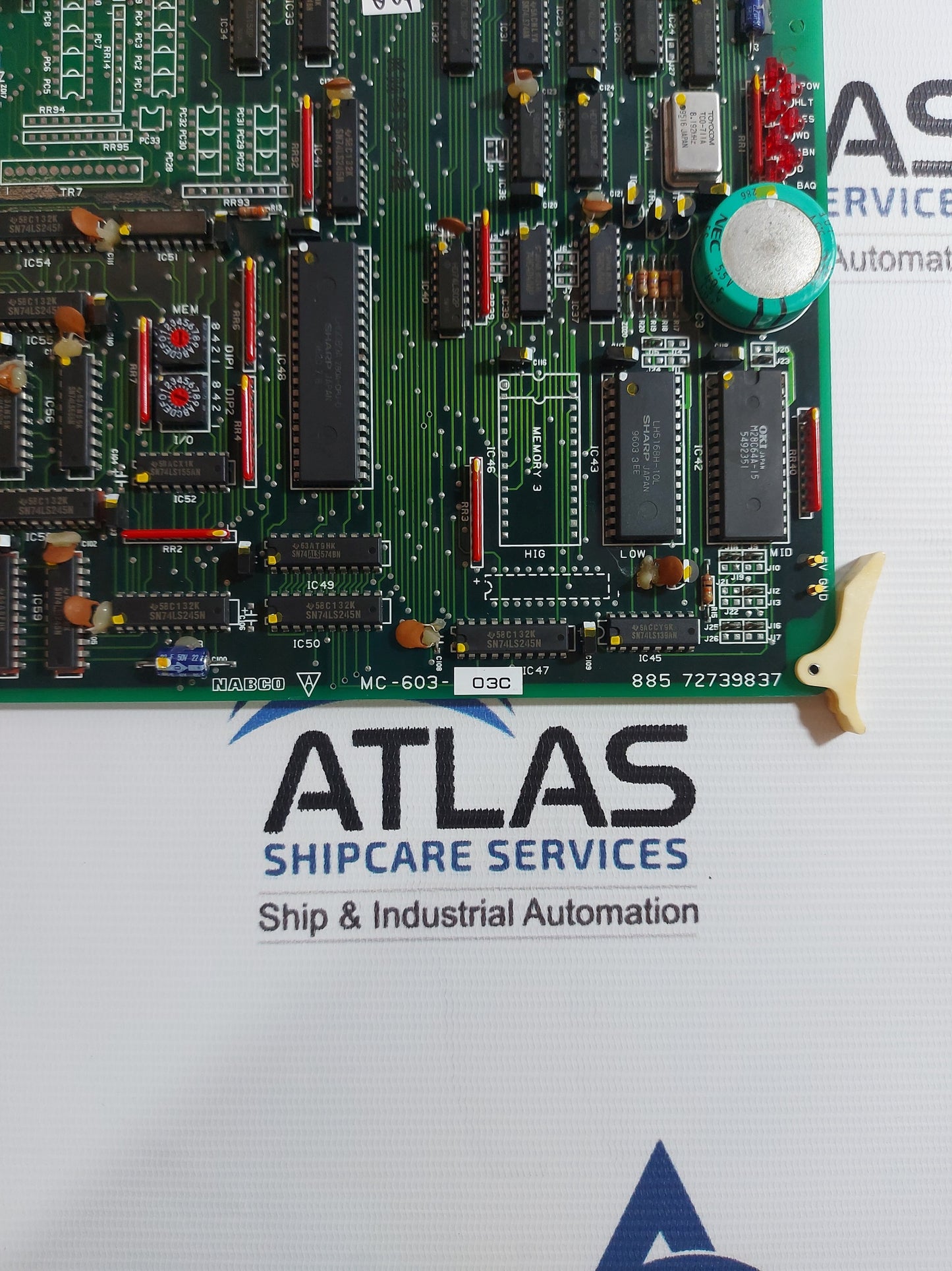 NABCO MC-603-03C PCB CARD 885 72739837