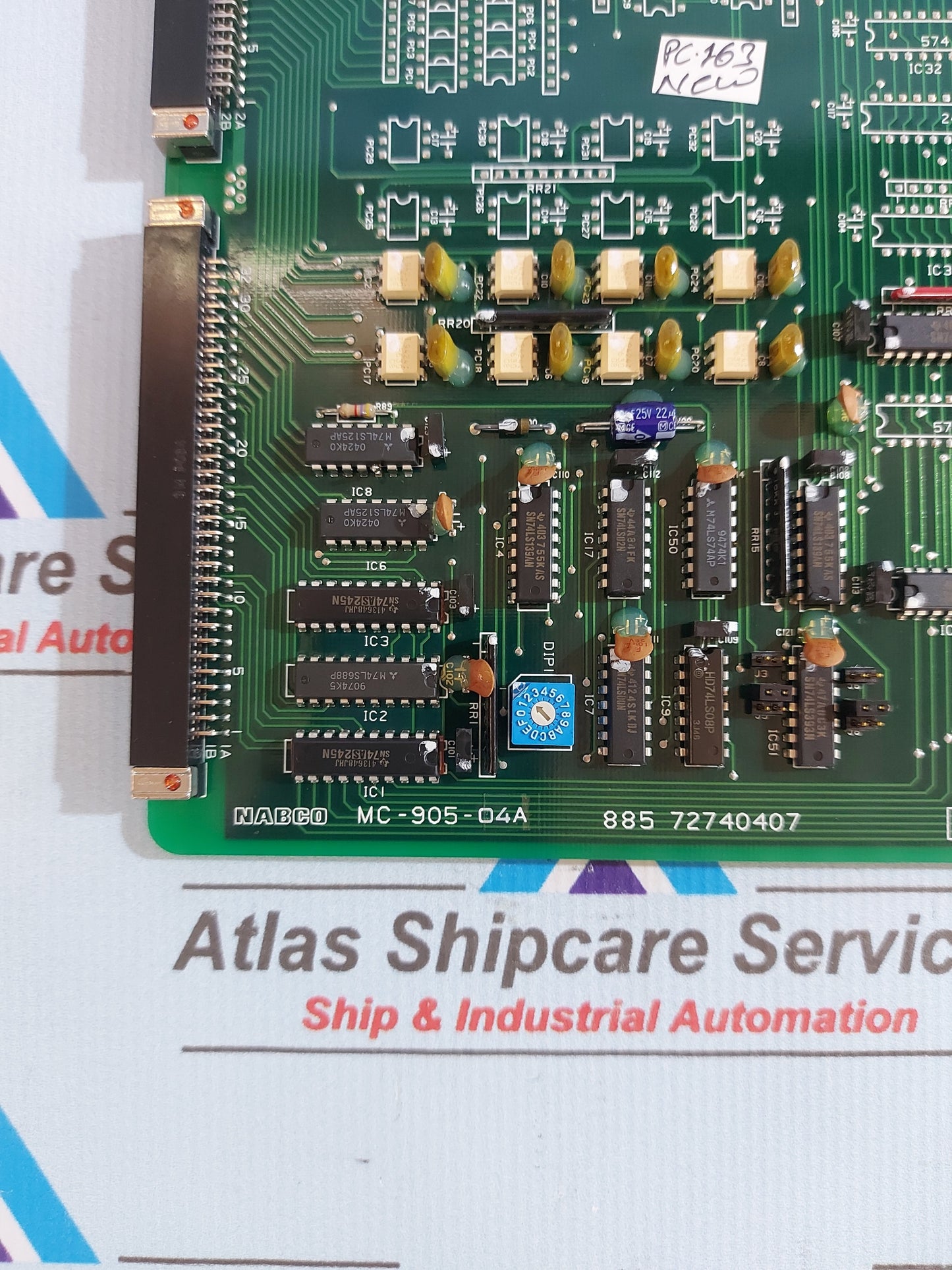 NABCO MC-905-04A PCB CARD 885 72740407