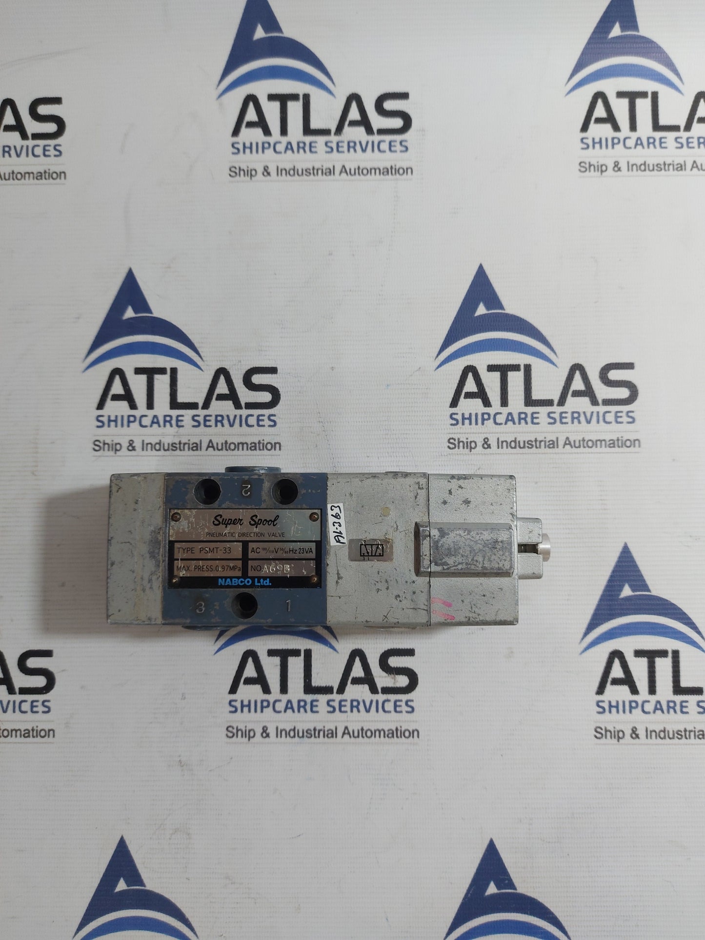 NABCO PSMT-33 PNEUMATIC DIRECTIONAL VALVE 100/110VAC