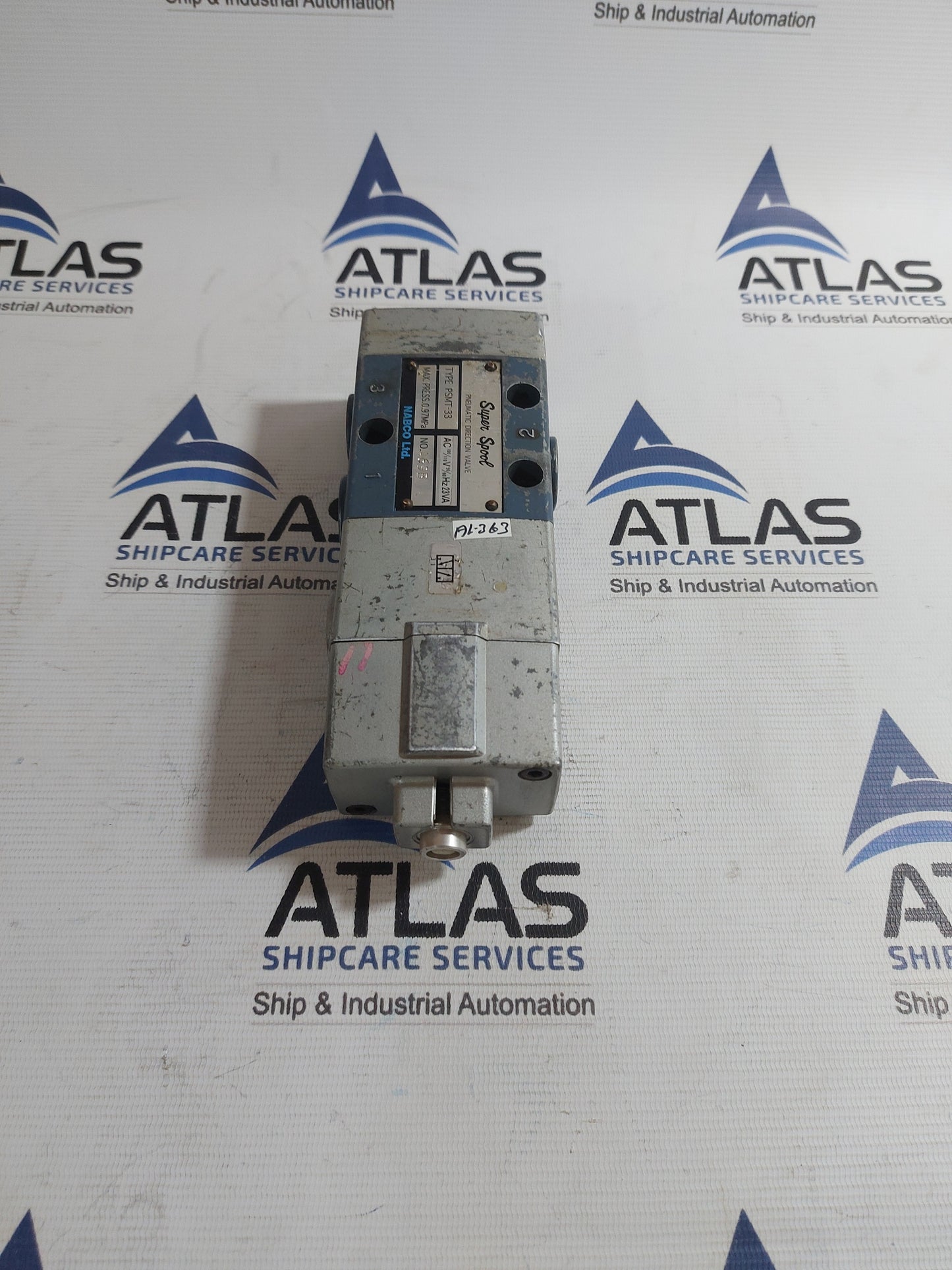 NABCO PSMT-33 PNEUMATIC DIRECTIONAL VALVE 100/110VAC