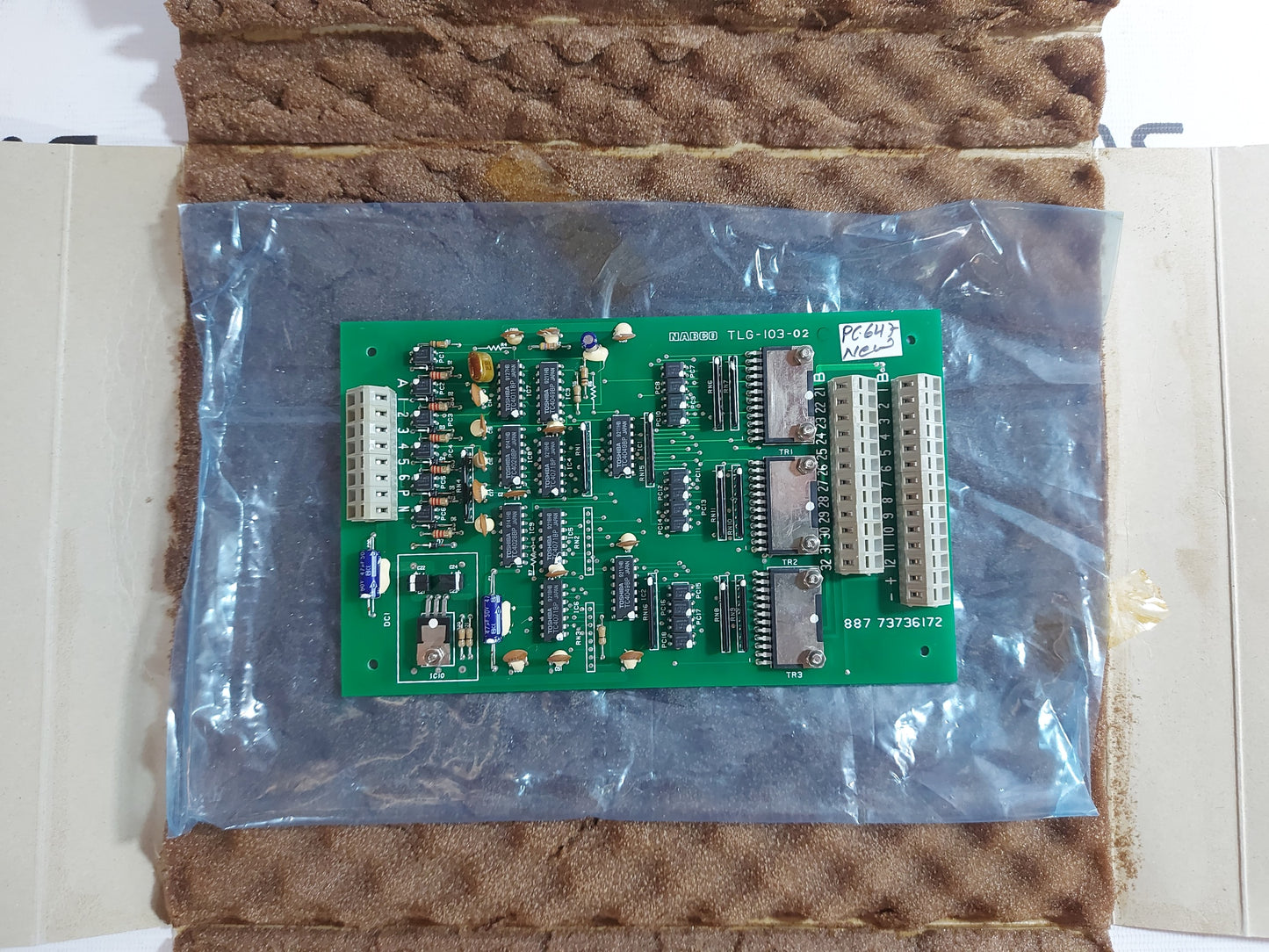 NABCO TLG-103-02 PCB CARD 887 73736172