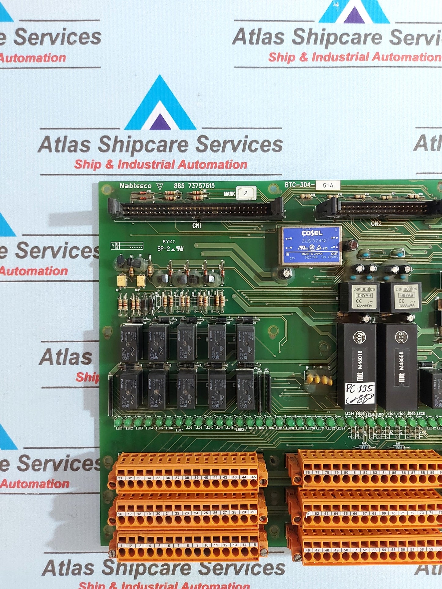 NABTESCO BTC-304-51A 885 73757615 PCB CARD