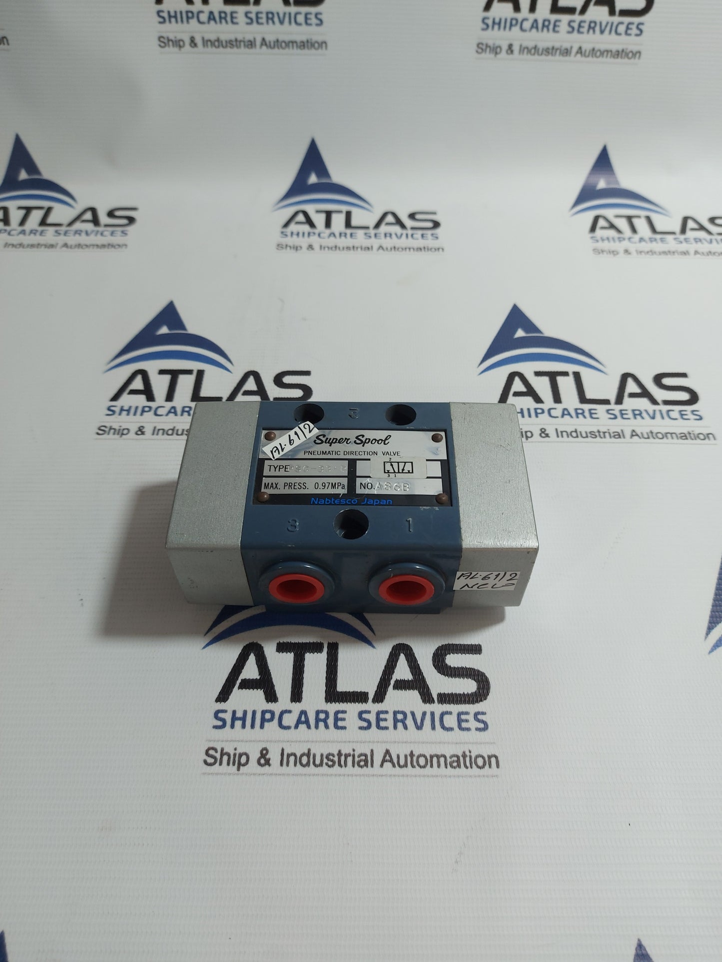 NABTESCO PSC-33-P SUPER SPOOL PNEUMATIC DIRECTIONAL VALVE