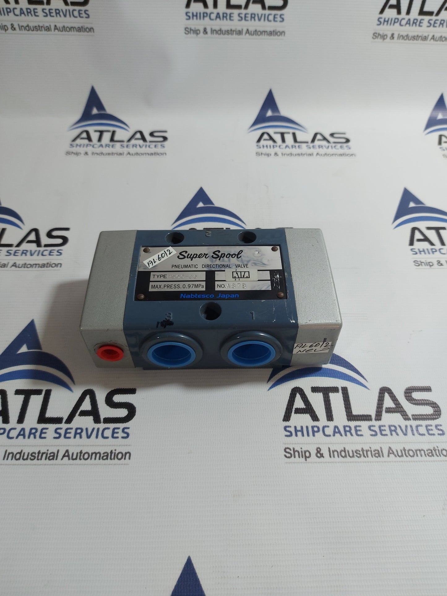 NABTESCO PSCC-36 SUPER SPOOL PNEUMATIC DIRECTIONAL VALVE