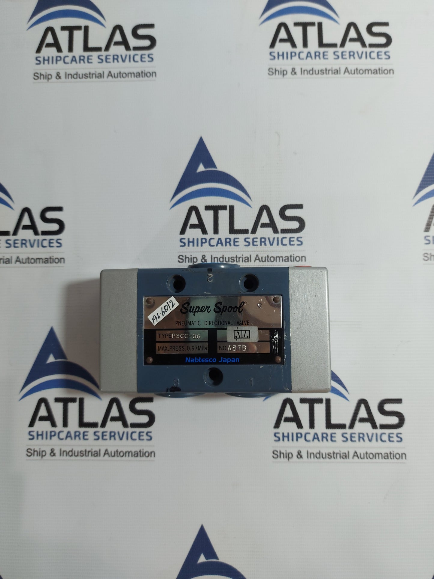 NABTESCO PSCC-36 SUPER SPOOL PNEUMATIC DIRECTIONAL VALVE