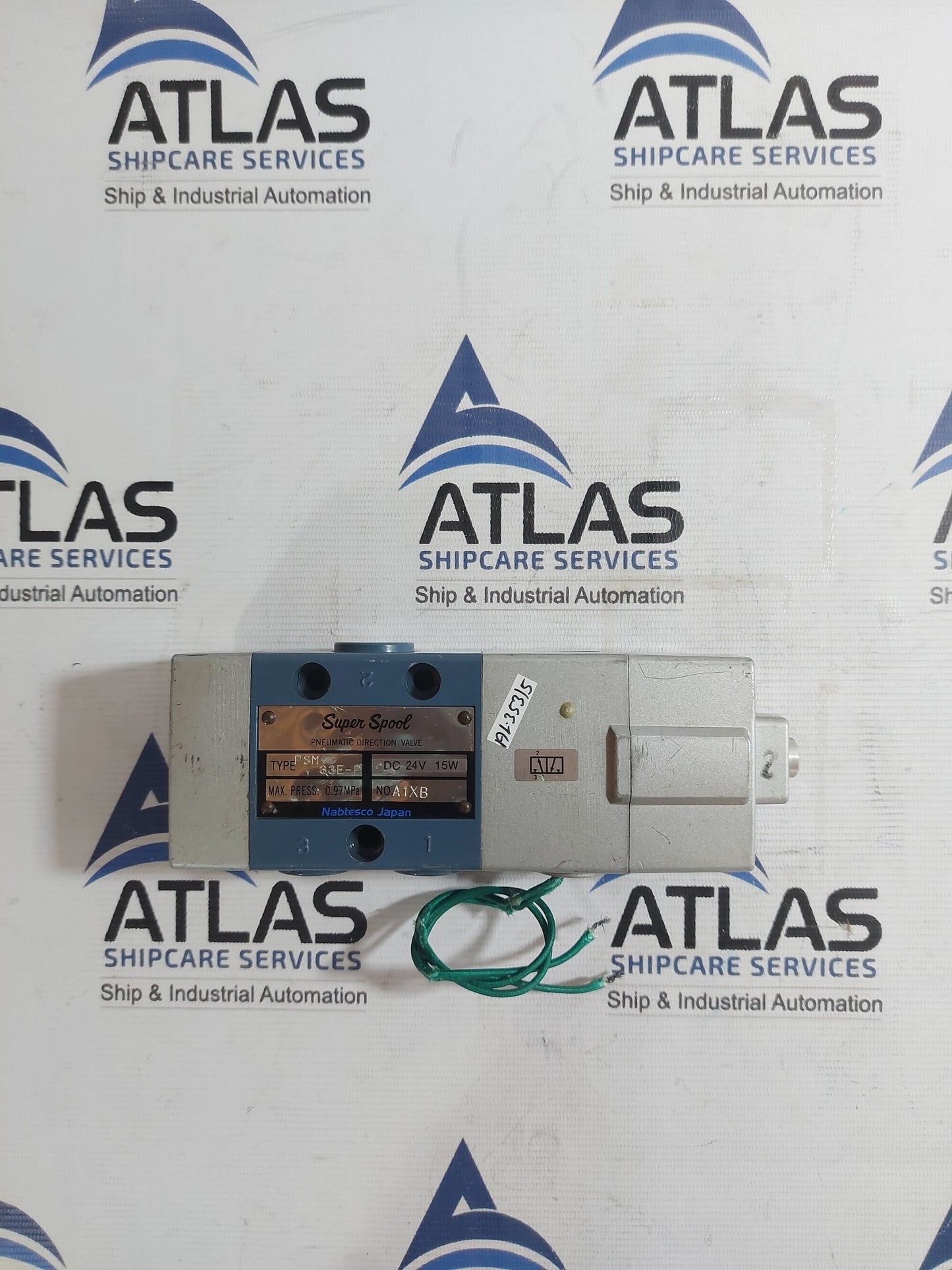 NABTESCO PSM 33E-P PNEUMATIC DIRECTION VALVE DC24V 15W