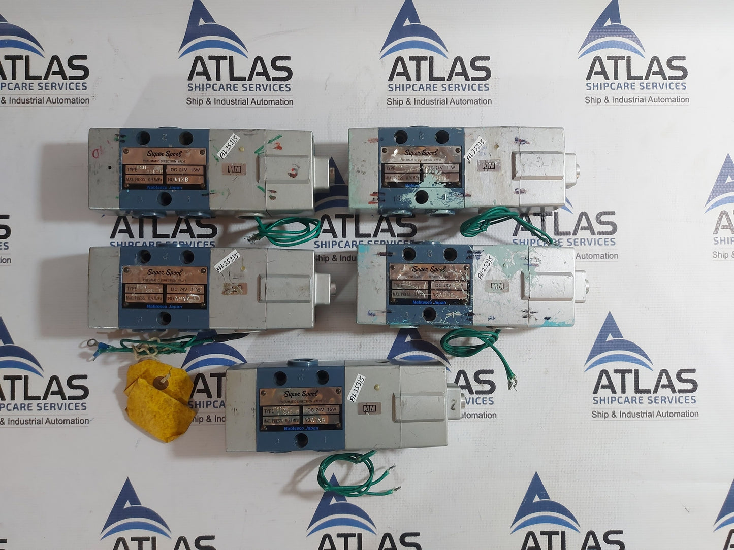 NABTESCO PSM 33E-P PNEUMATIC DIRECTION VALVE DC24V 15W