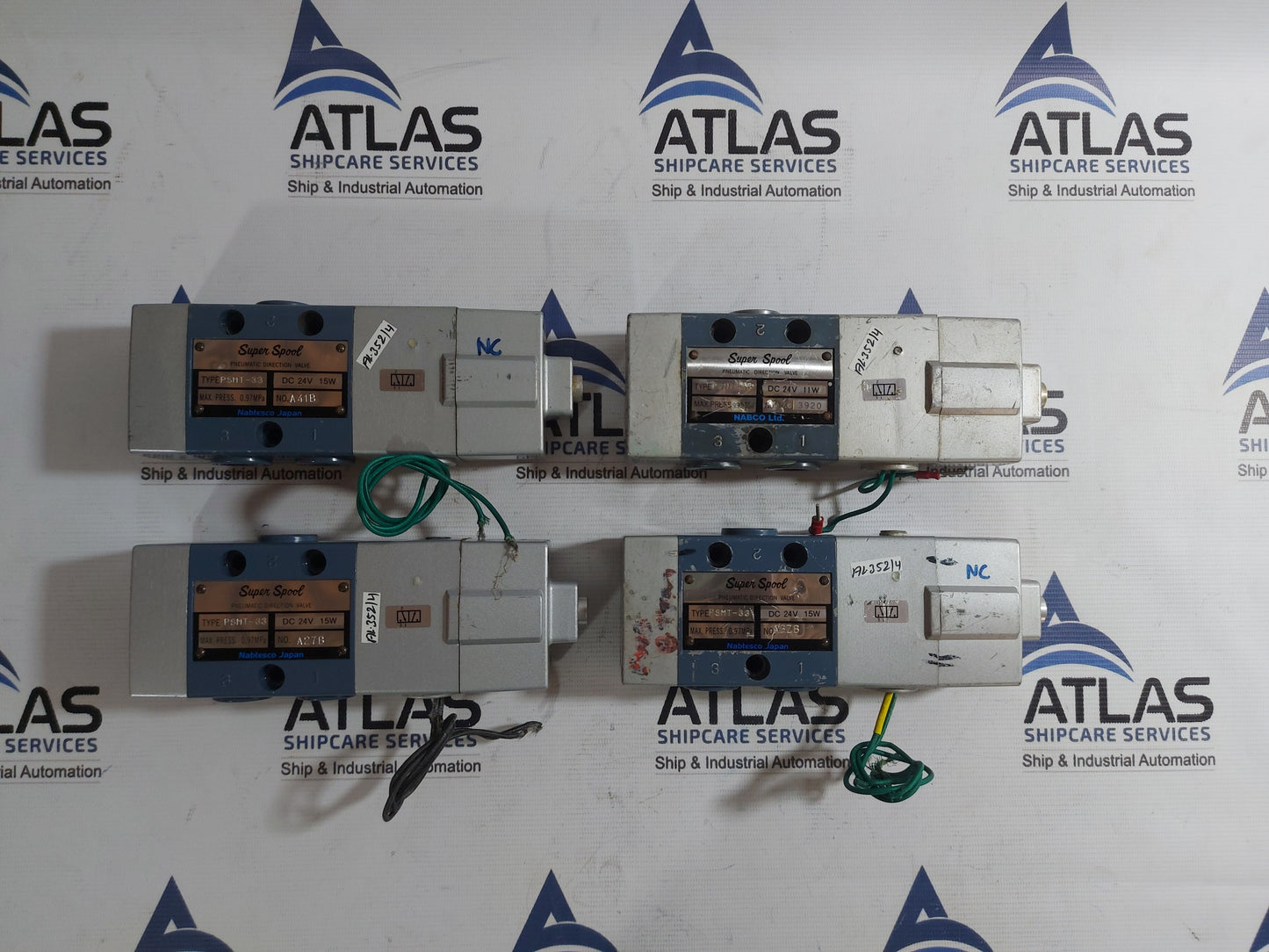 NABTESCO PSMT-33 PNEUMATIC DIRECTIONAL VALVE DC24V 15W