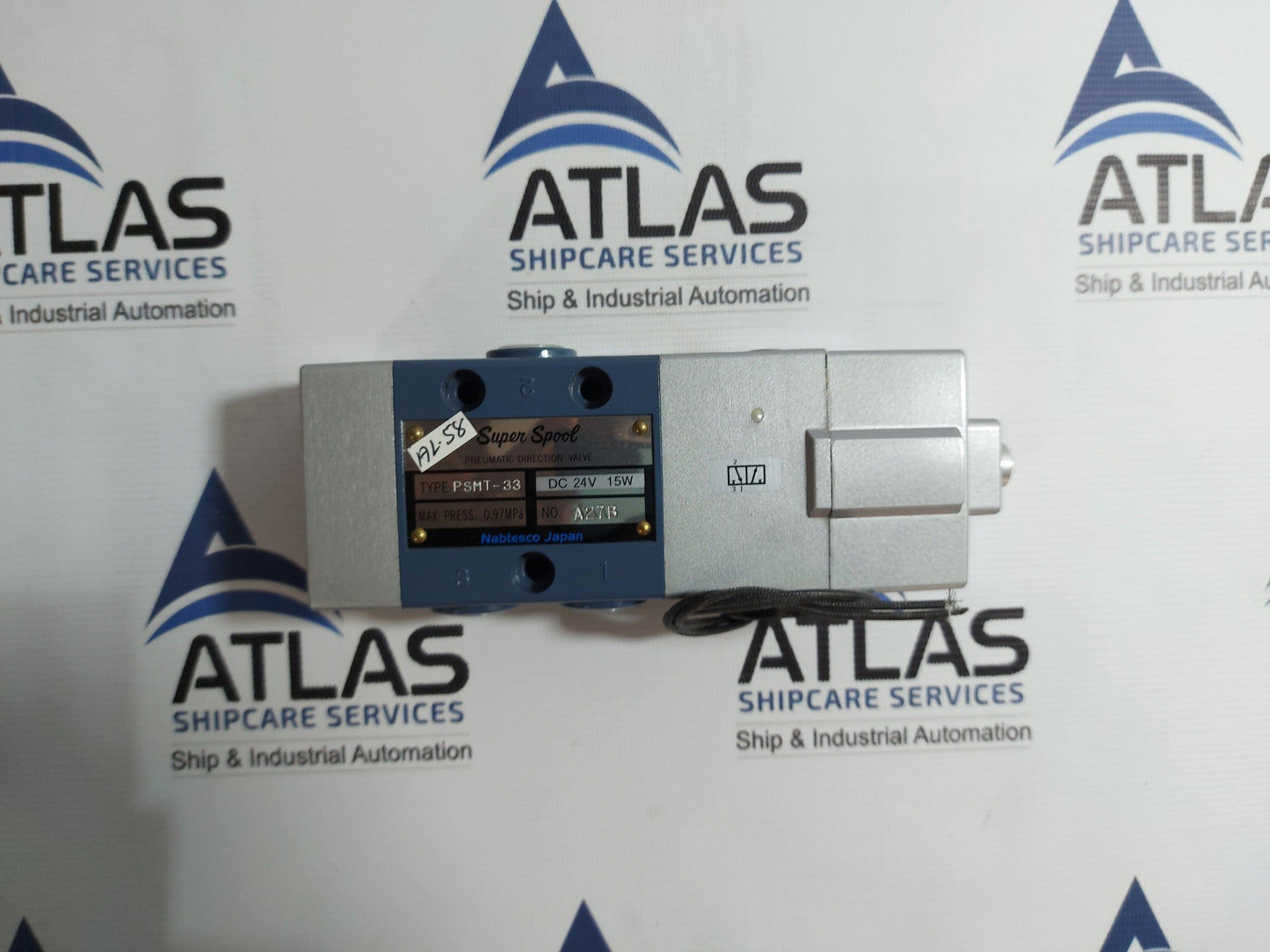NABTESCO PSMT-33 SUPER SPOOL PNEUMATIC DIRECTION VALVE