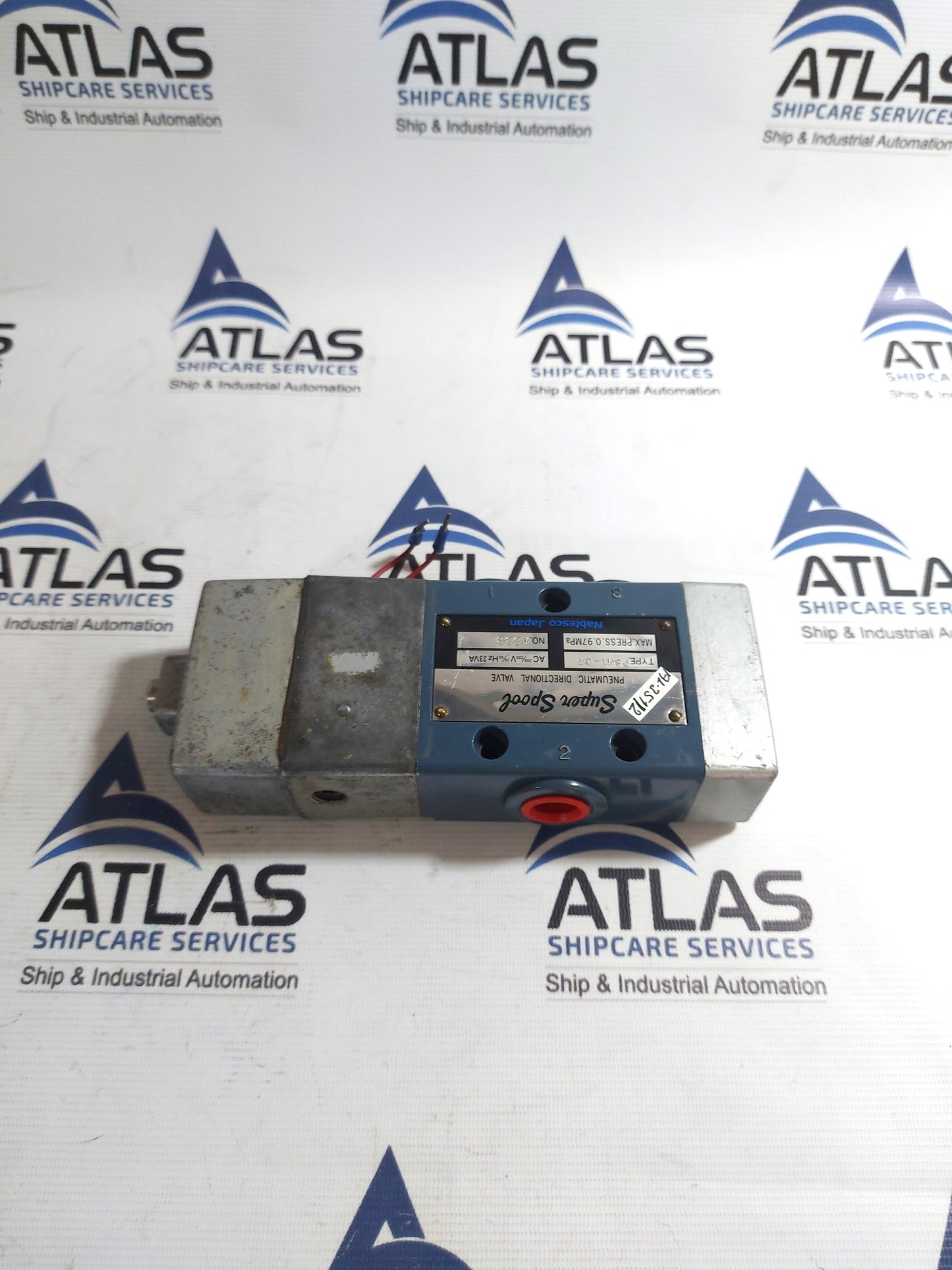 NABTESCO PSMT-34 PNEUMATIC DIRECTIONAL VALVE AC200/220V