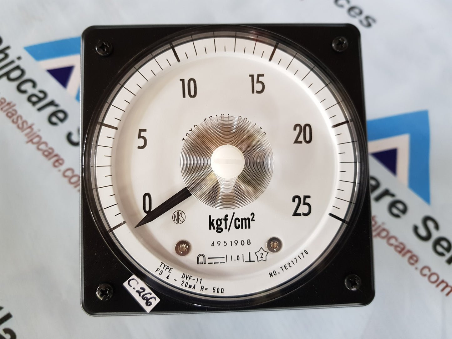 NAGANO KEIKI DVF-11 PRESSURE GAUGE G11