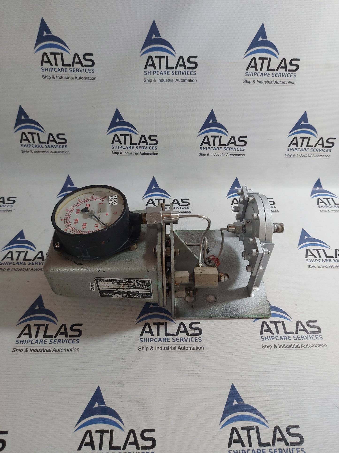 NAGANO KEIKI KE21 -76 CmHg - 0 PNEUMATIC PRESSURE TRANSMITTER