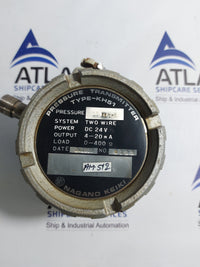 NAGANO KEIKI KH51 PRESSURE TRANSMITTER 15 KG/CM2