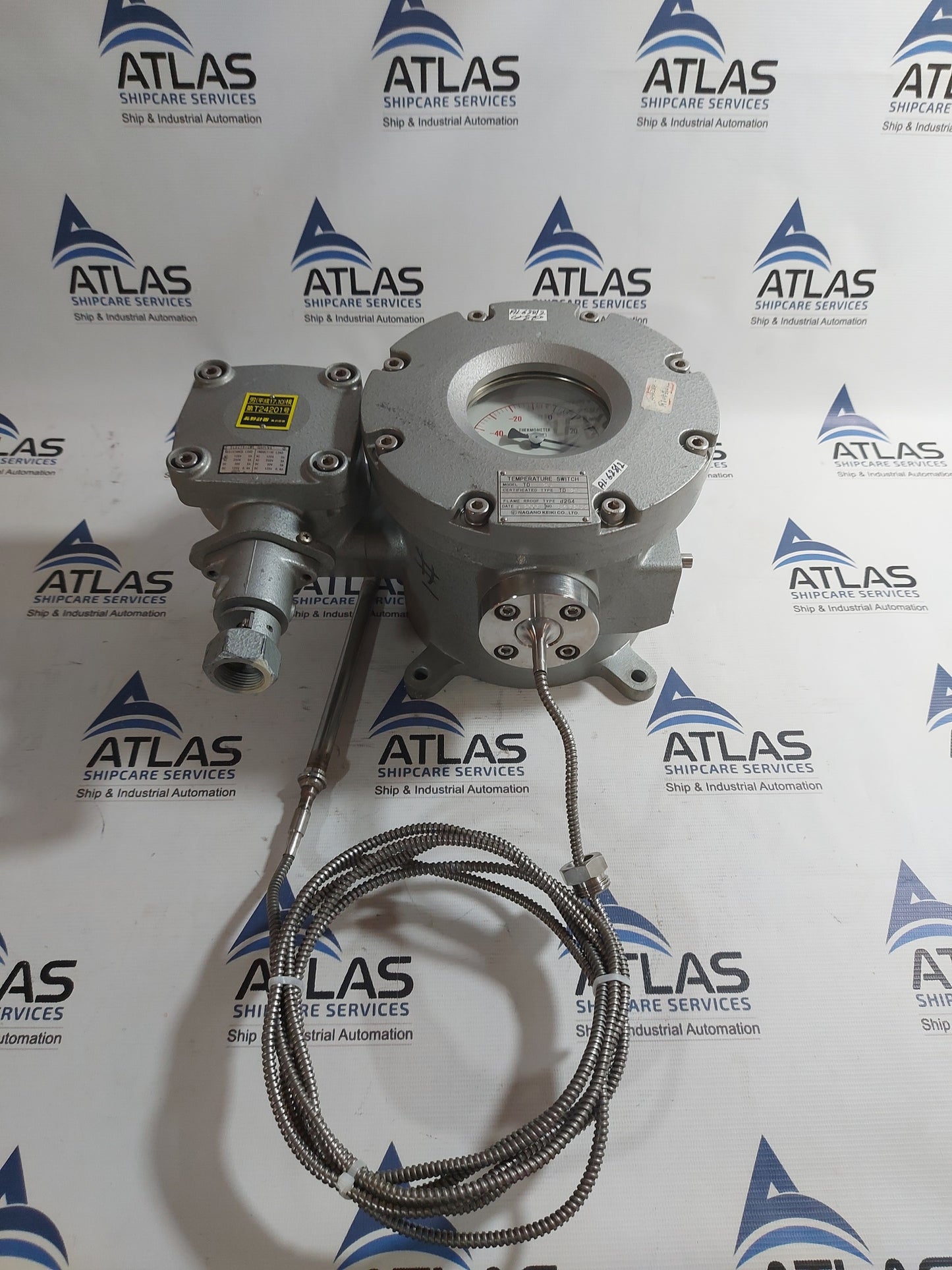 NAGANO KEIKI TD 25 FLAME PROOF TYPE d2G4 TEMPERATURE SWITCH