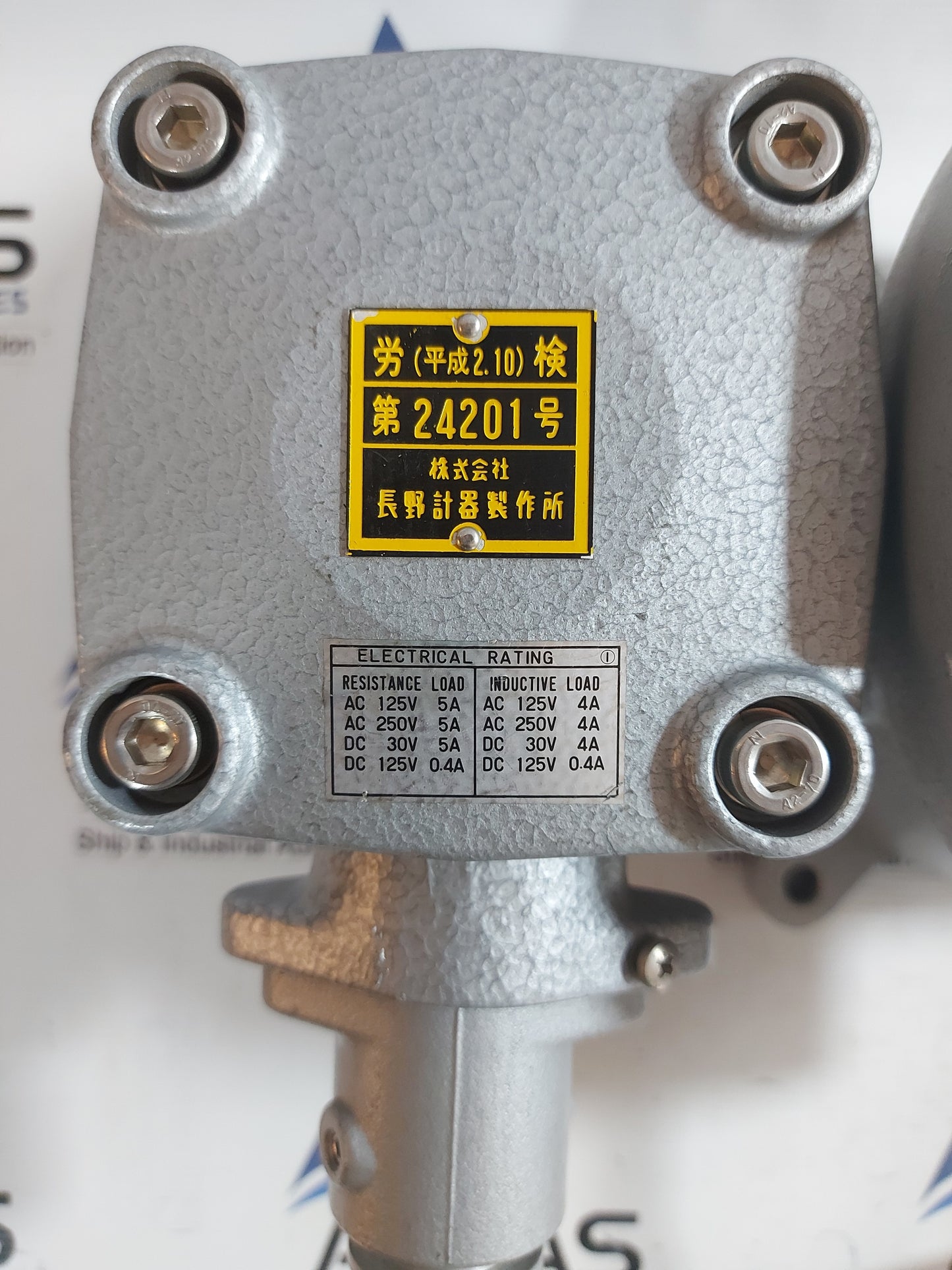 NAGONA KEIKI TD 25 FLAME PROOF TYPE d2G4 TEMPERATURE SWITCH