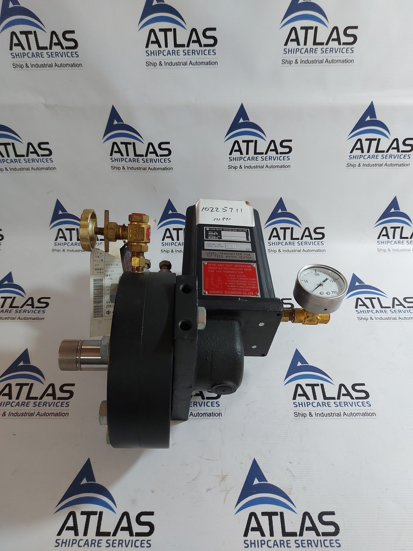NAKAKITA LEVEL TRANSMITTER 1st FEED WATER HEATER