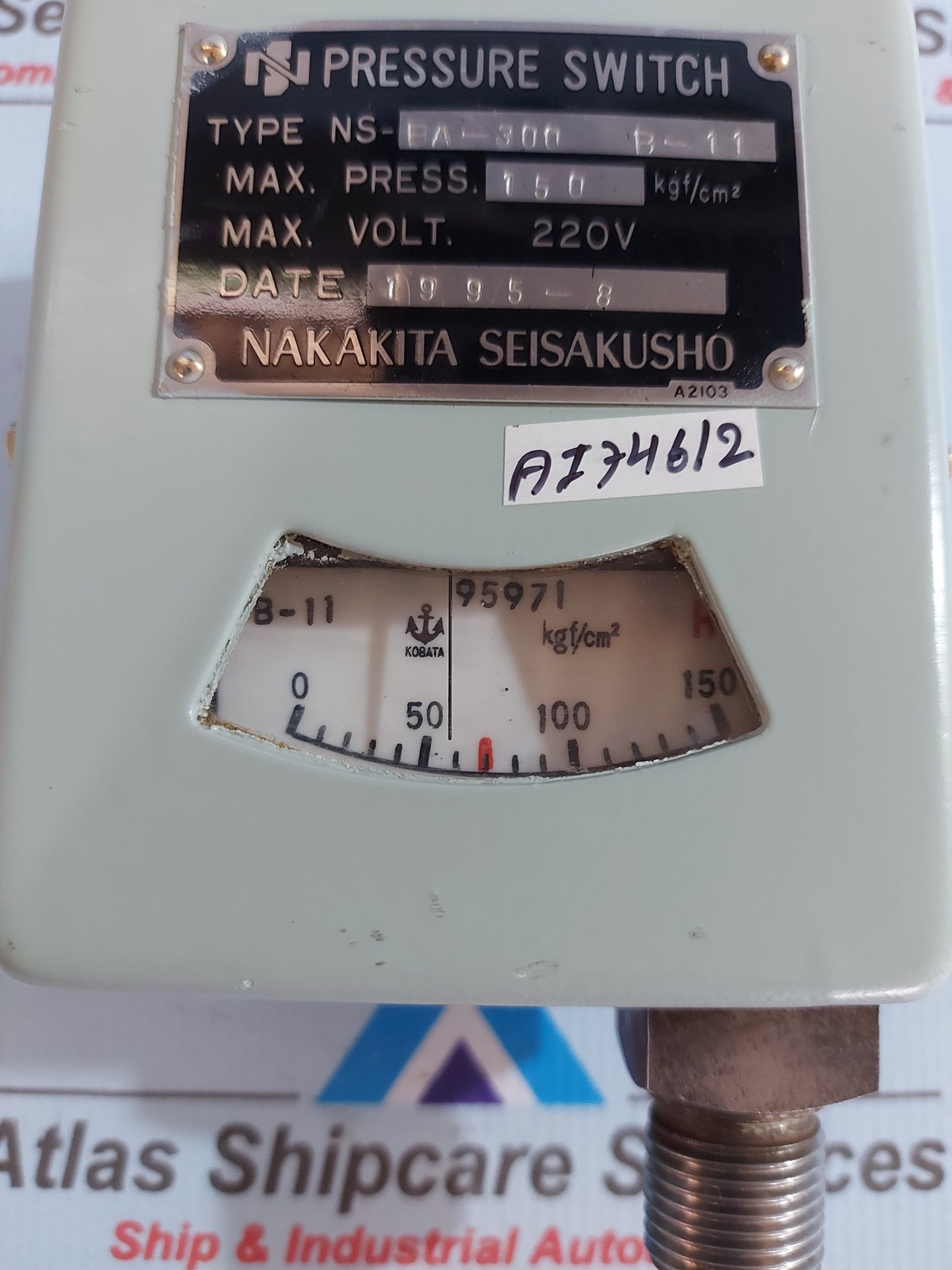 NAKAKITA NS-EA-300 B-11 PRESSURE SWITCH