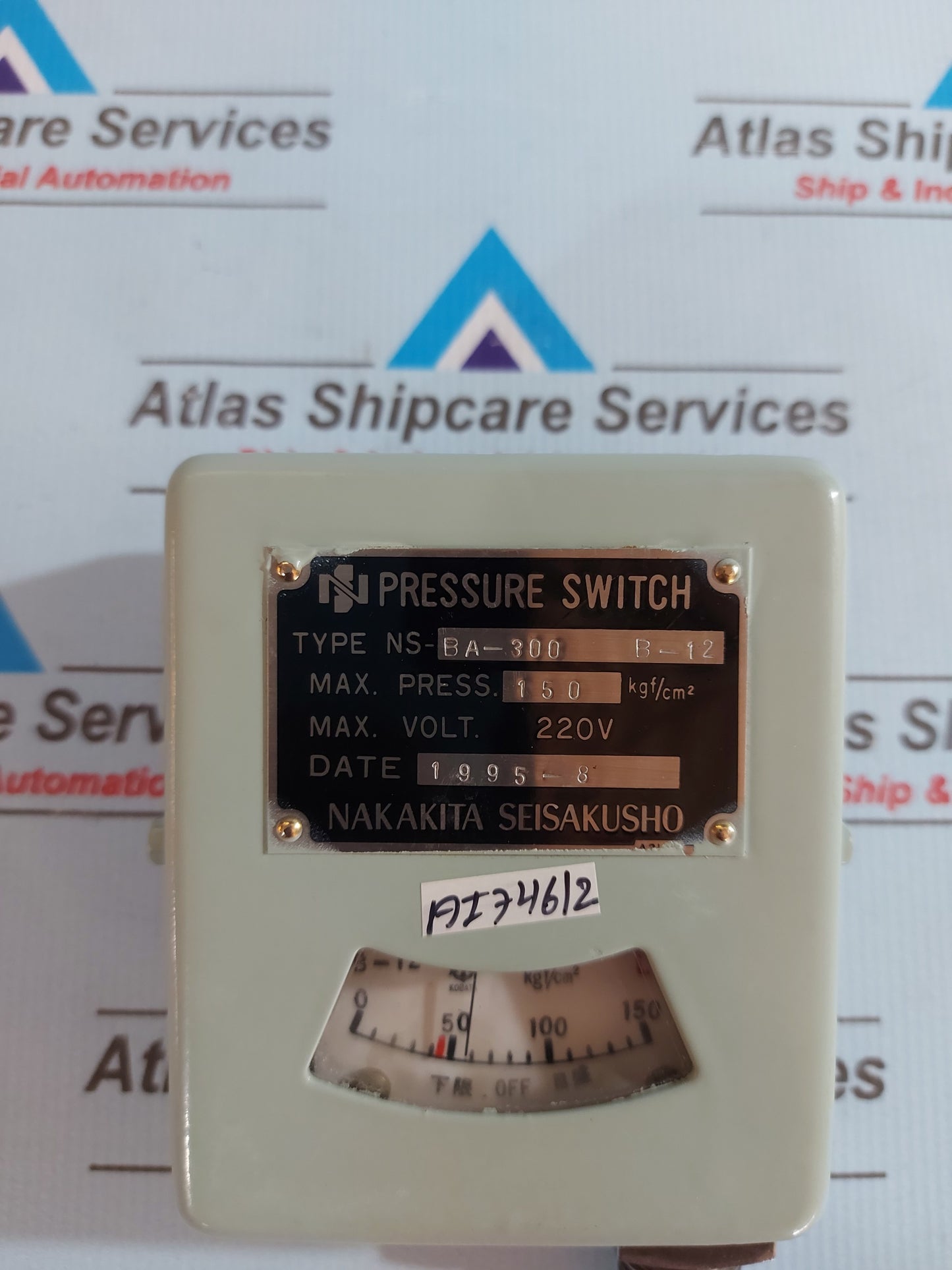 NAKAKITA NS-EA-300 B-11 PRESSURE SWITCH