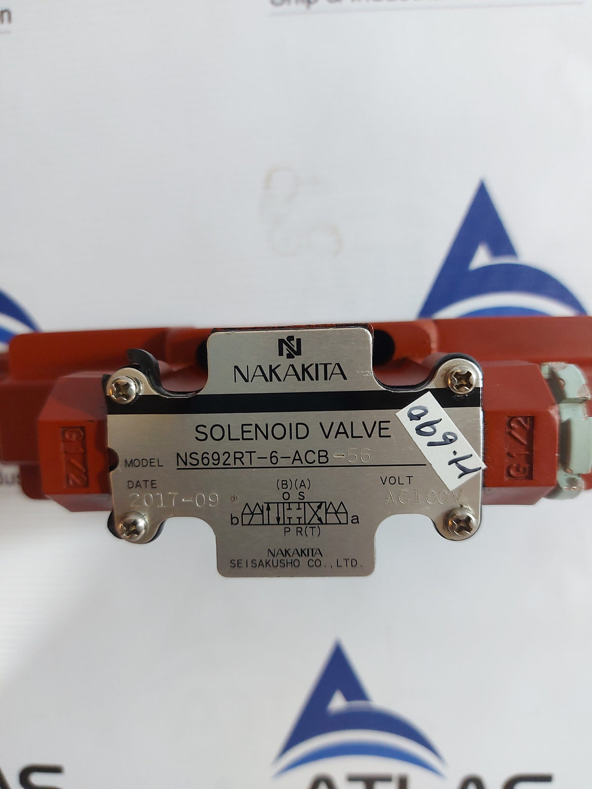 NAKAKITA NS692RT-6-AVB-56 SOLENOID VALVE AC100V