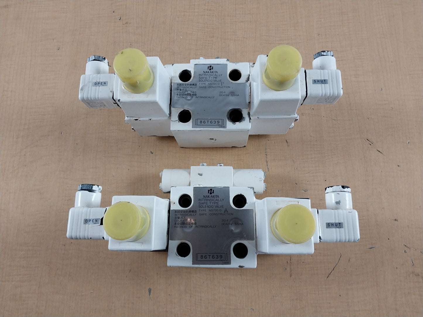 NAKAKITA NS705-D-A INTRINSICALLY SAFE TYPE SOLENOID VALVE