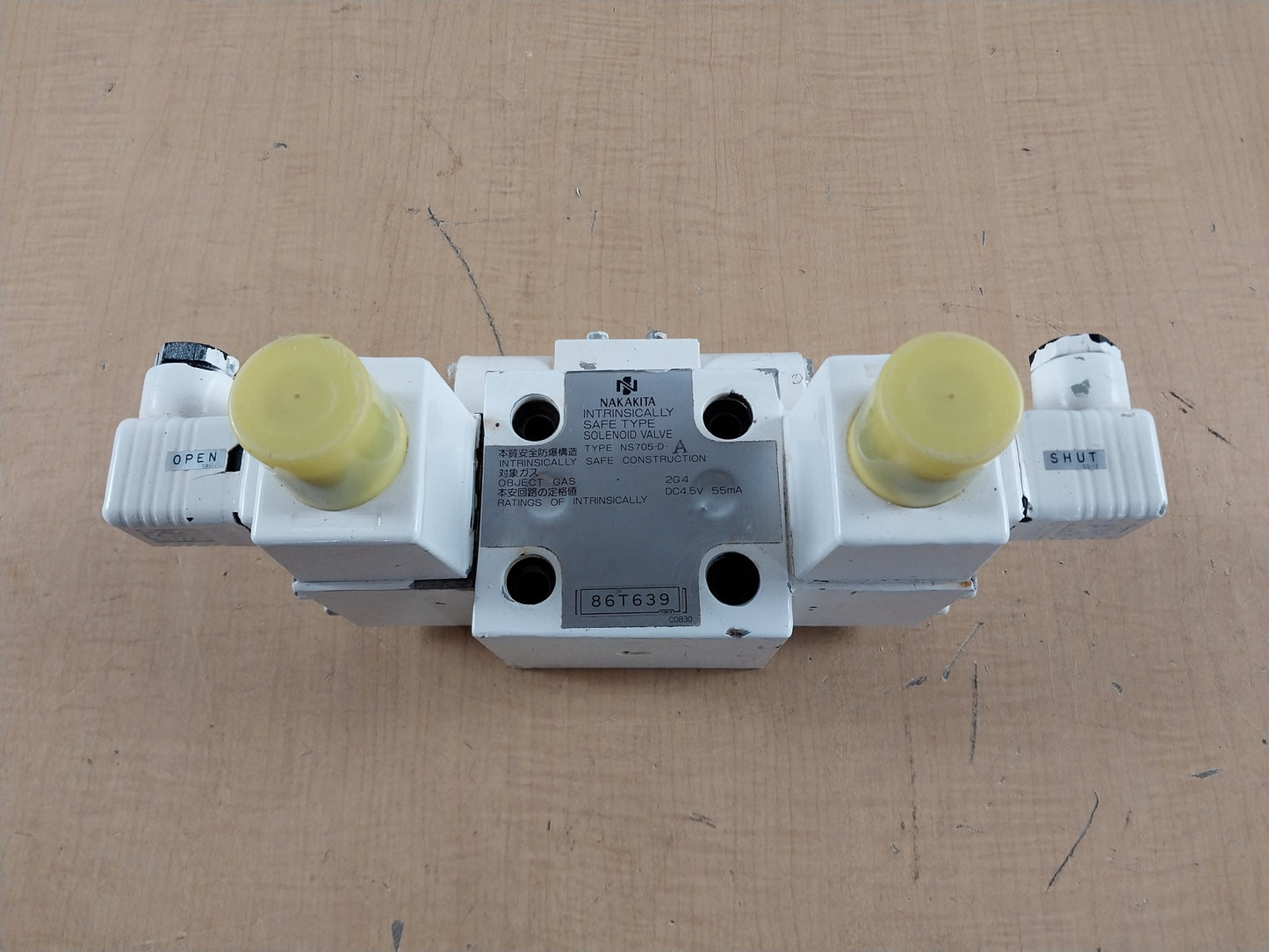 NAKAKITA NS705-D-A INTRINSICALLY SAFE TYPE SOLENOID VALVE