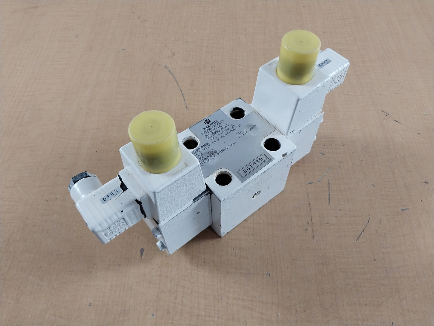 NAKAKITA NS705-D-A INTRINSICALLY SAFE TYPE SOLENOID VALVE