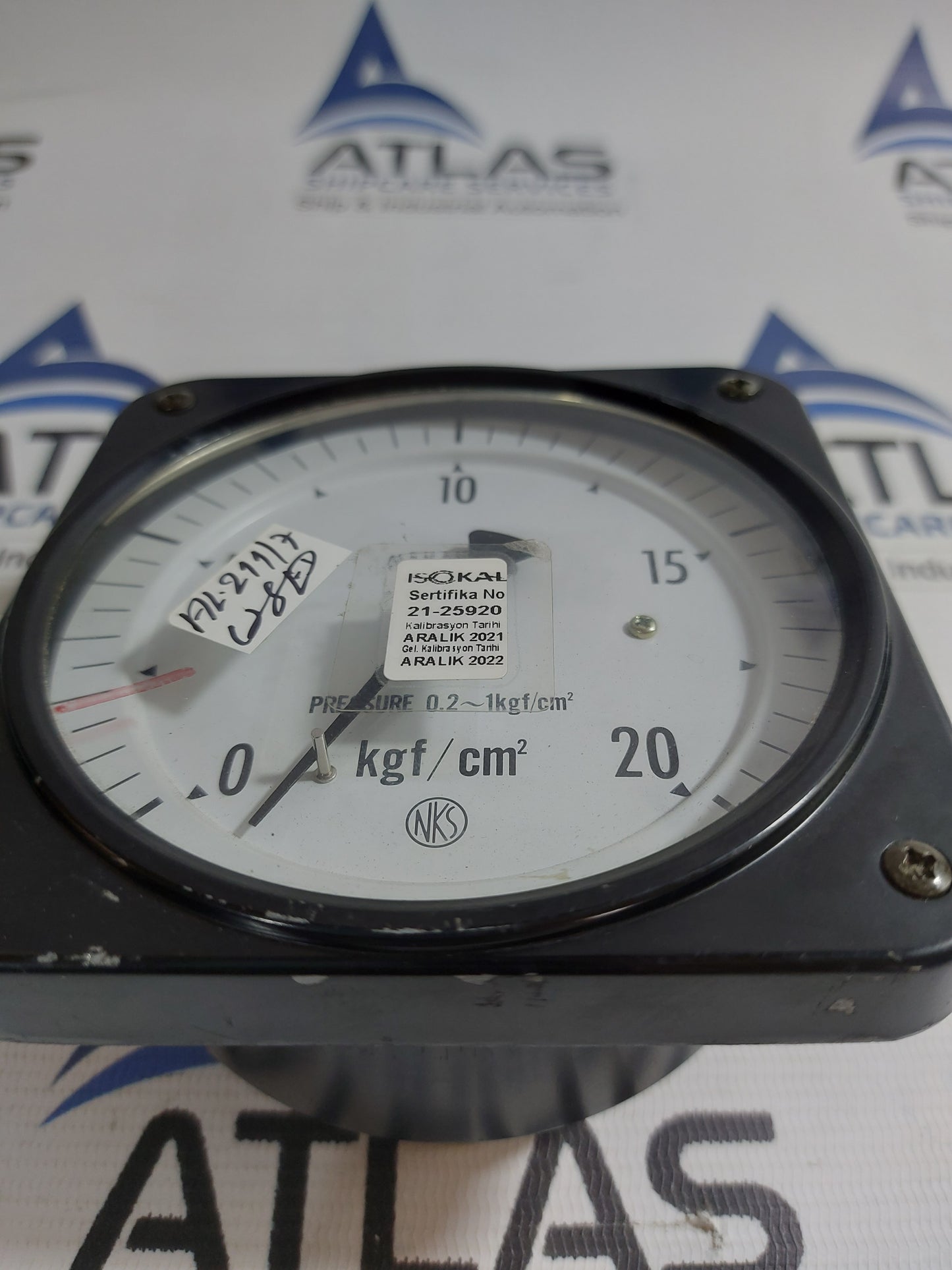 NAKAKITA PRESSURE INDICATOR 0-20 Kgf/cm2