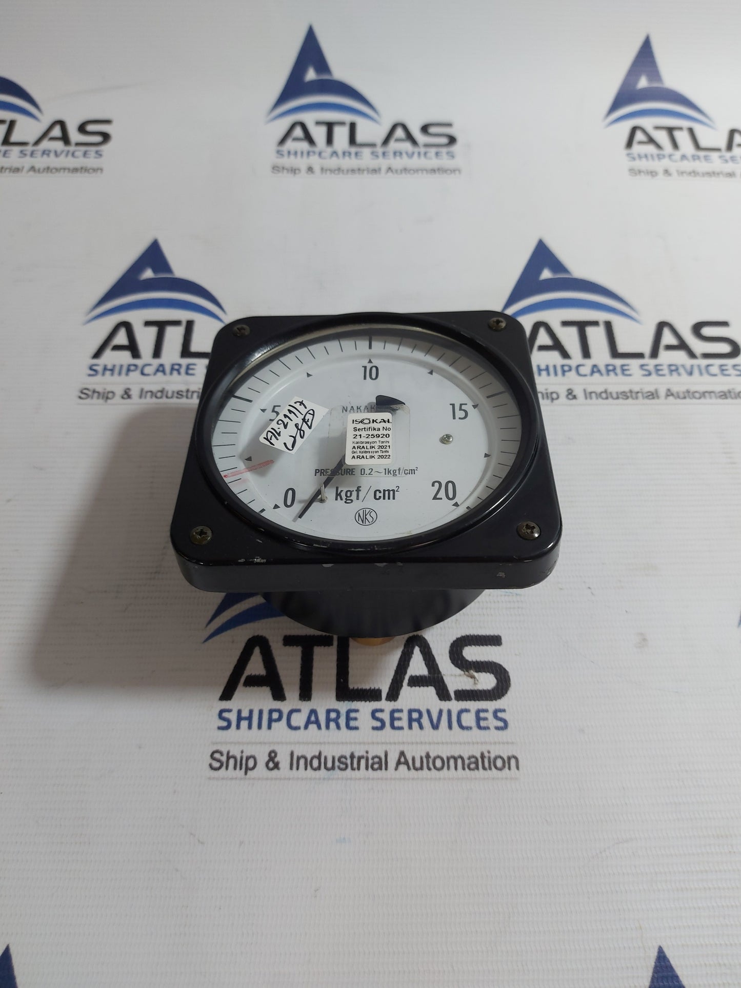 NAKAKITA PRESSURE INDICATOR 0-20 Kgf/cm2