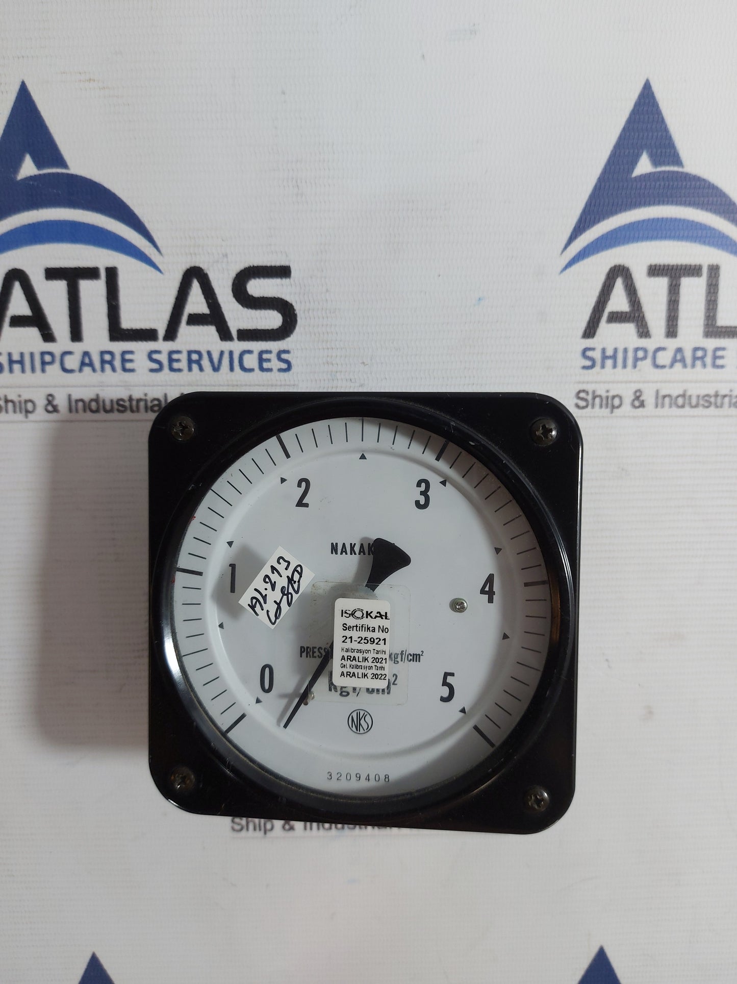 NAKAKITA PRESSURE METER GAUGE 0-5 Kgf/cm2