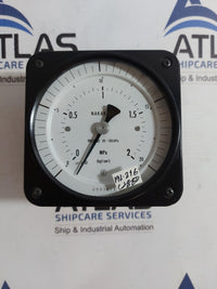 NAKAKITA PRESSURE METER GAUGE 2 MPa - 0~20 Kgf/cm2