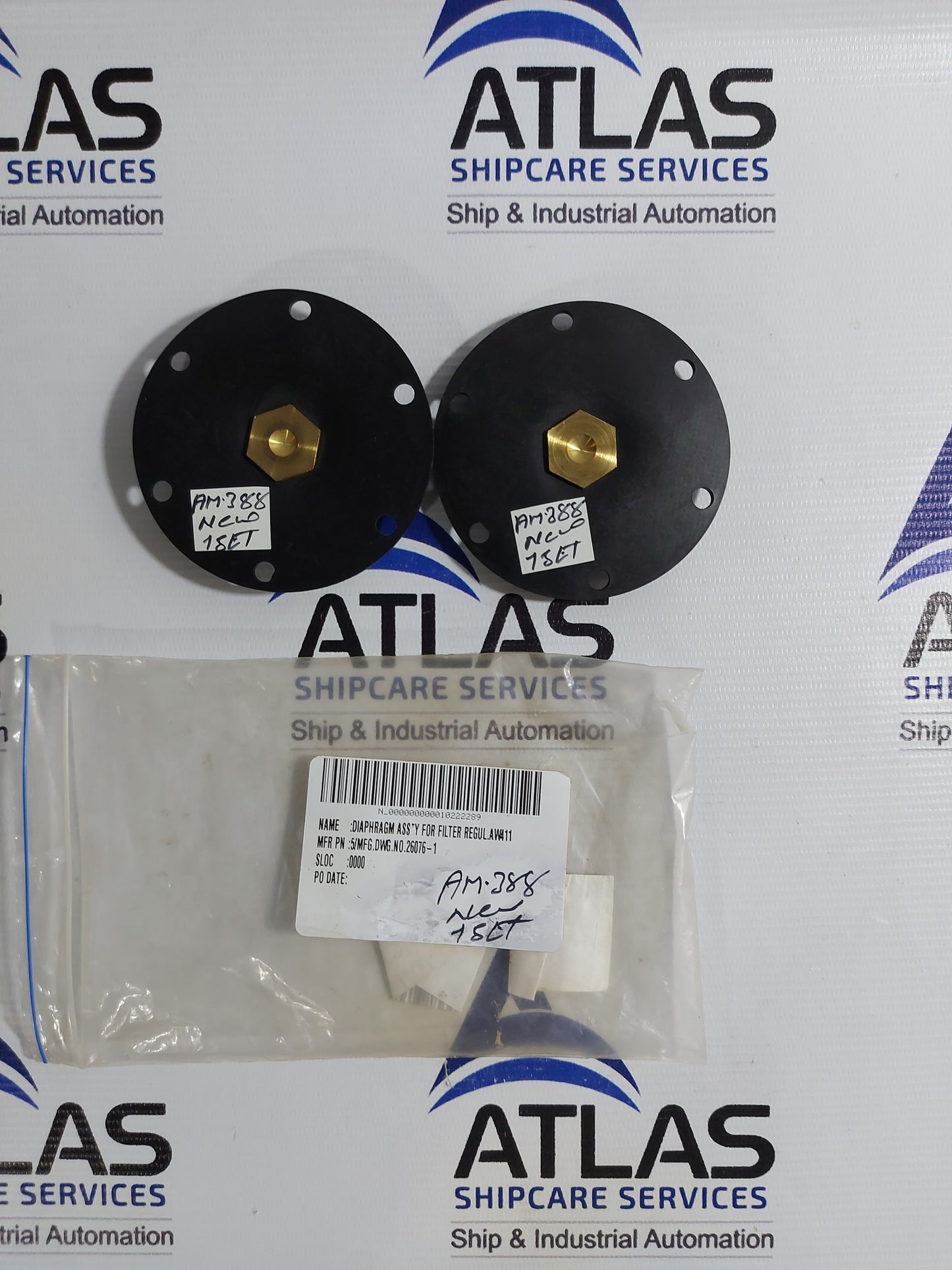 NAKAKITA SEISAKUSHO 13055AN DIAPHRAGM ASSY FOR FILTER REGULATOR
