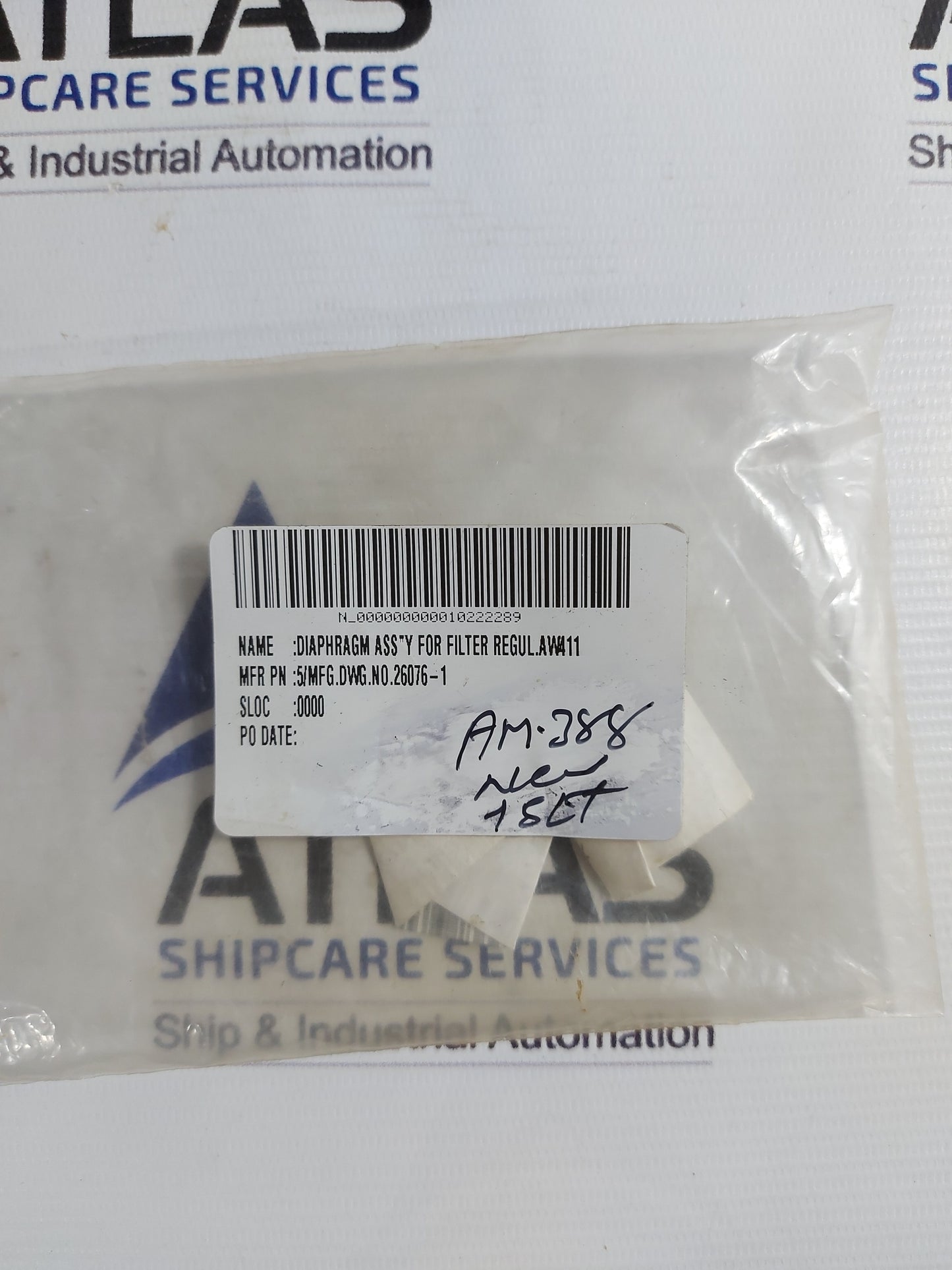 NAKAKITA SEISAKUSHO 13055AN DIAPHRAGM ASSY FOR FILTER REGULATOR
