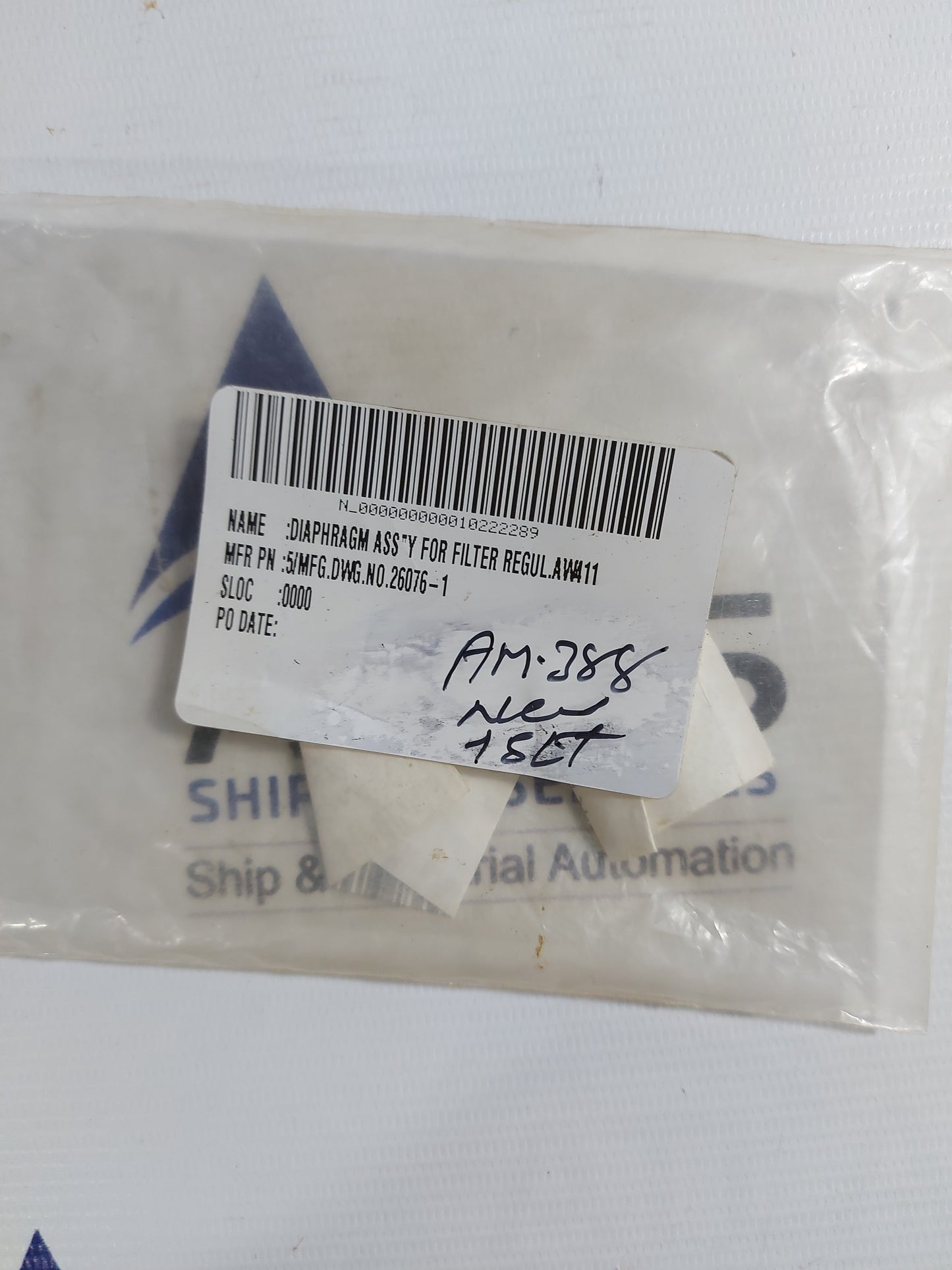NAKAKITA SEISAKUSHO 13055AN DIAPHRAGM ASSY FOR FILTER REGULATOR