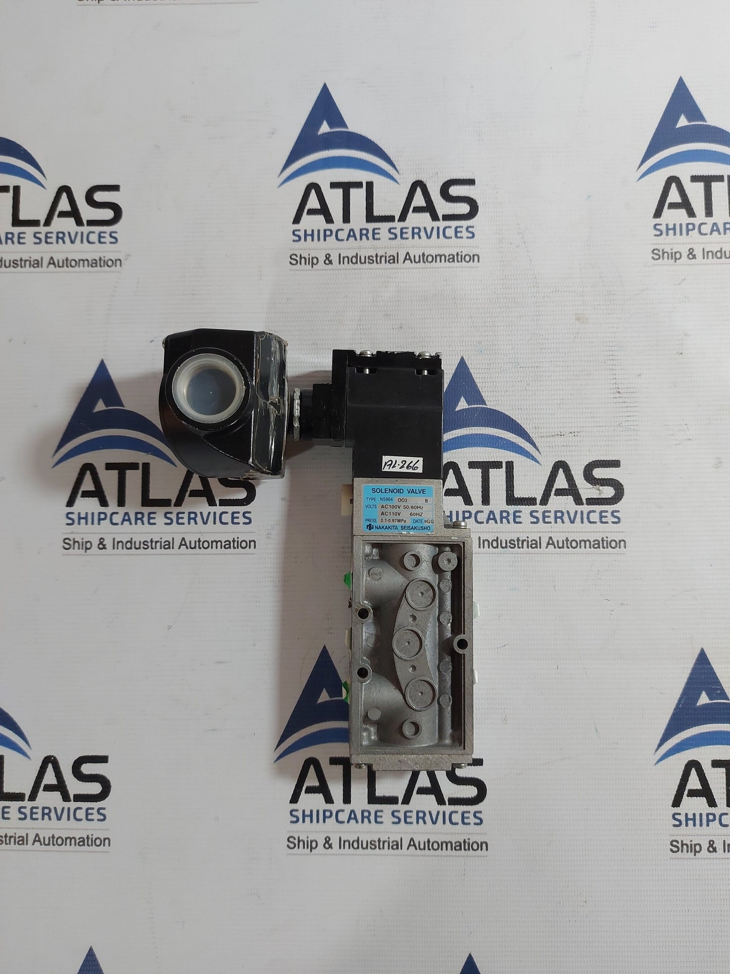 NAKAKITA SEISAKUSHO NS664 003 B SOLENOID VALVE AC110V