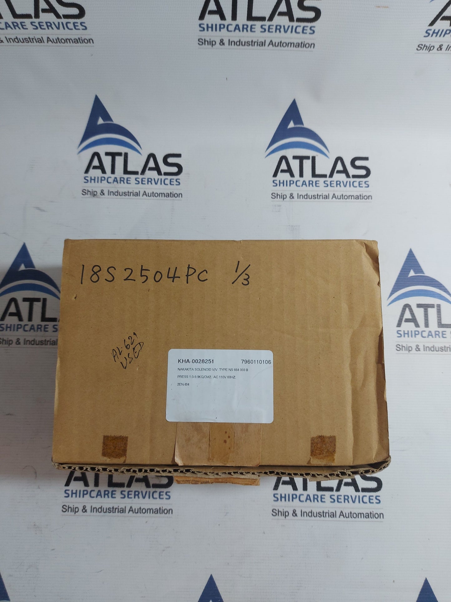 NAKAKITA SEISAKUSHO NS664 003 B SOLENOID VALVE AC110V