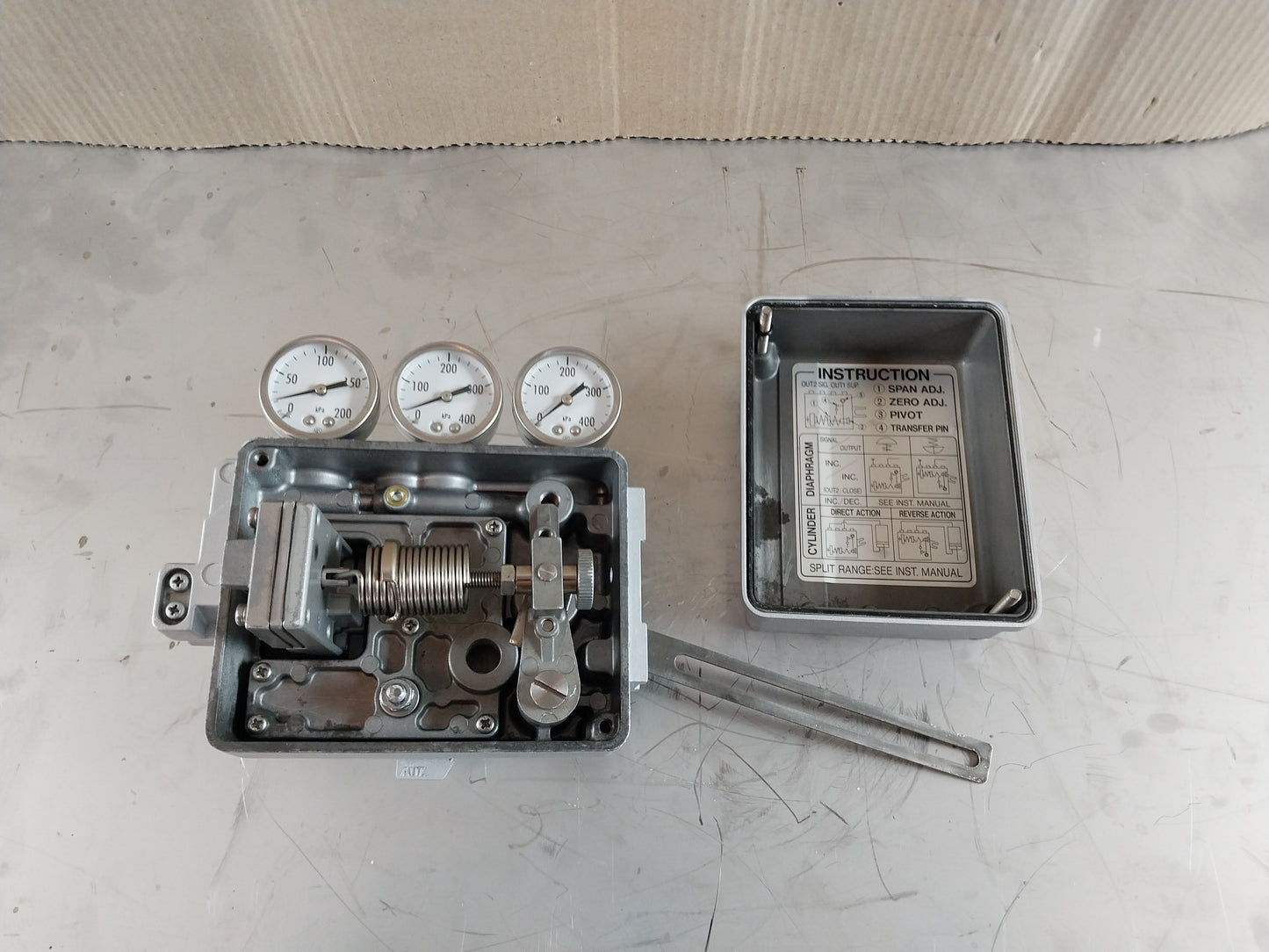 NAKAKITA SEISAKUSHO NS737S-D PNEUMATIC POSITIONER 140 kPa