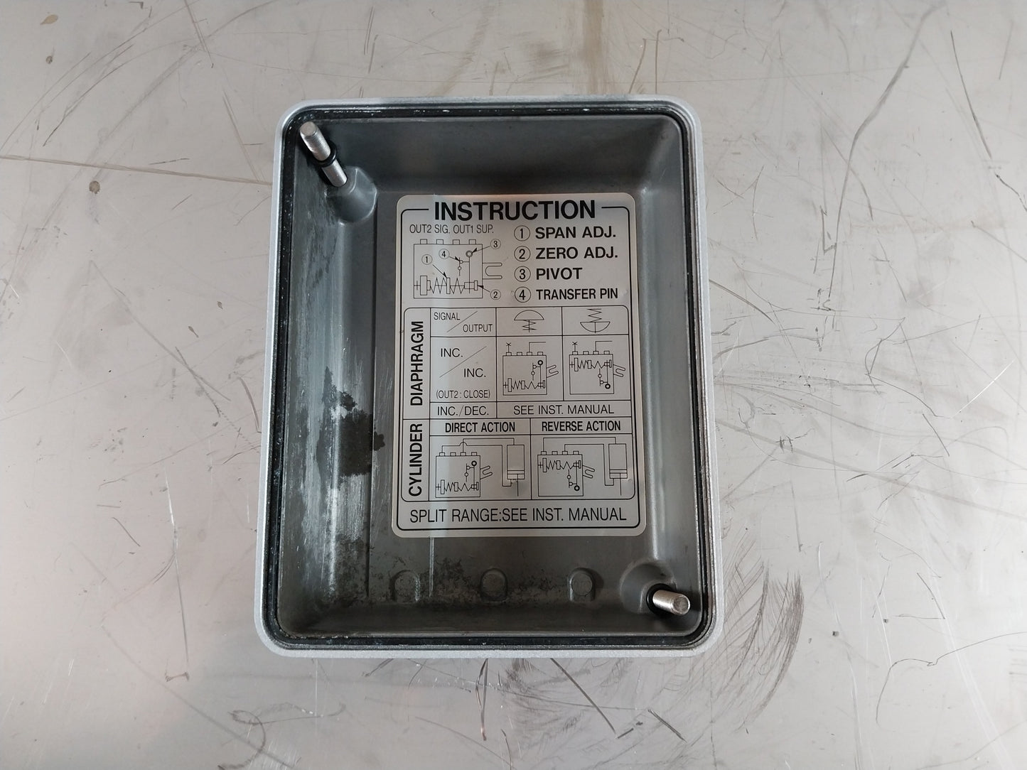 NAKAKITA SEISAKUSHO NS737S-D PNEUMATIC POSITIONER 140 kPa