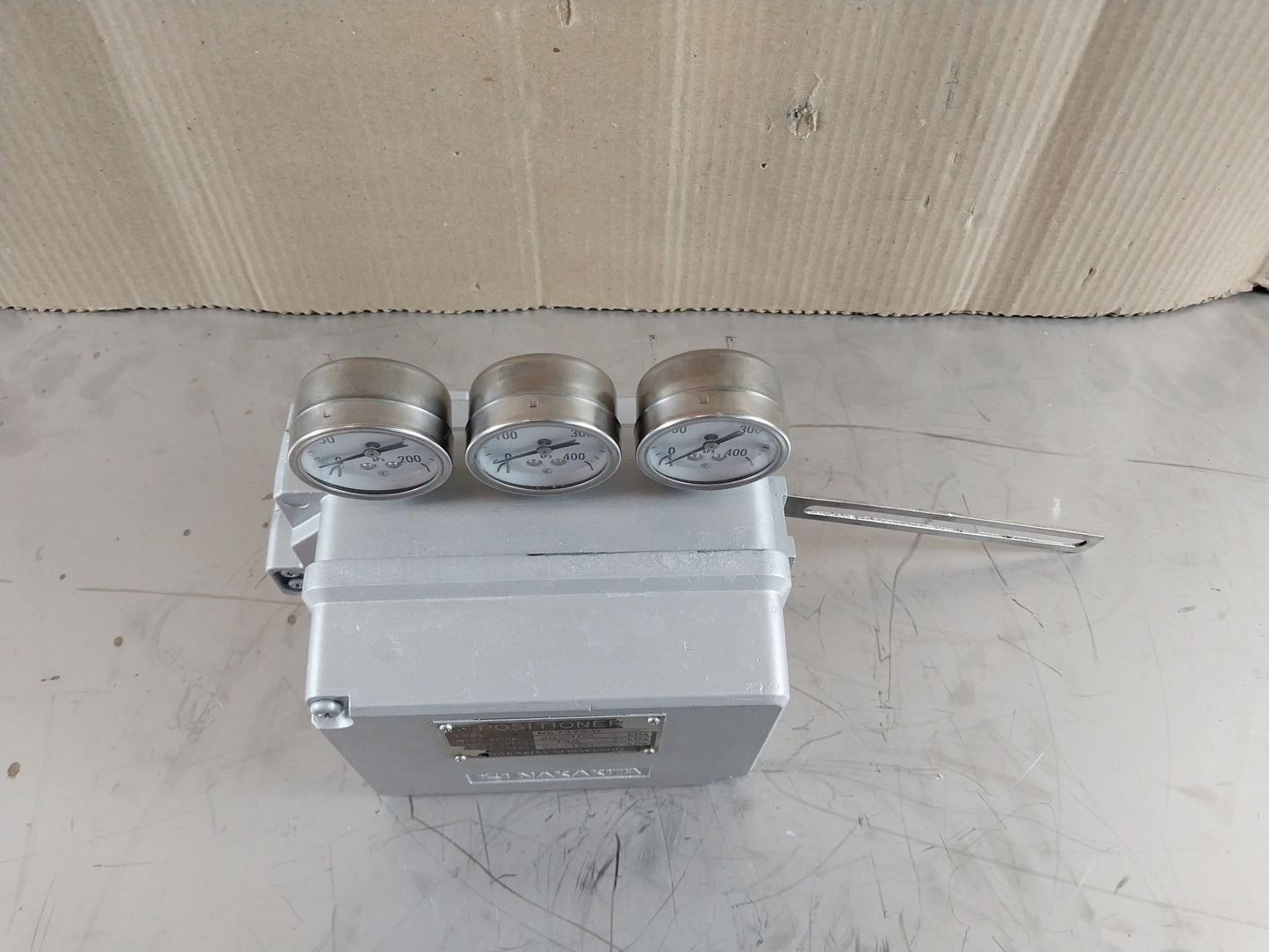 NAKAKITA SEISAKUSHO NS737S-D PNEUMATIC POSITIONER 140 kPa