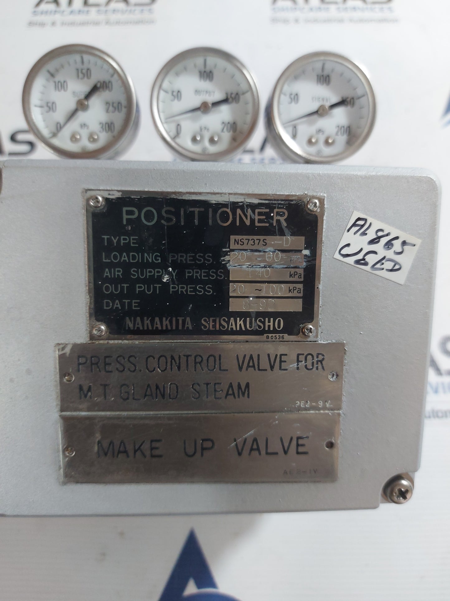 NAKAKITA SEISAKUSHO NS737S-D POSITIONER