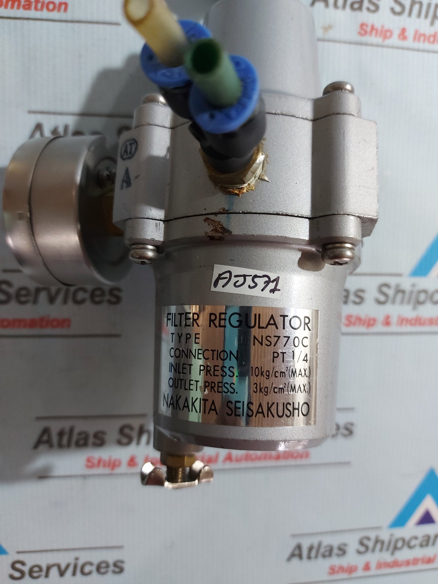 NAKAKITA SEISAKUSHO NS770C FILTER REGULATOR 0-4 Kgf/cm2