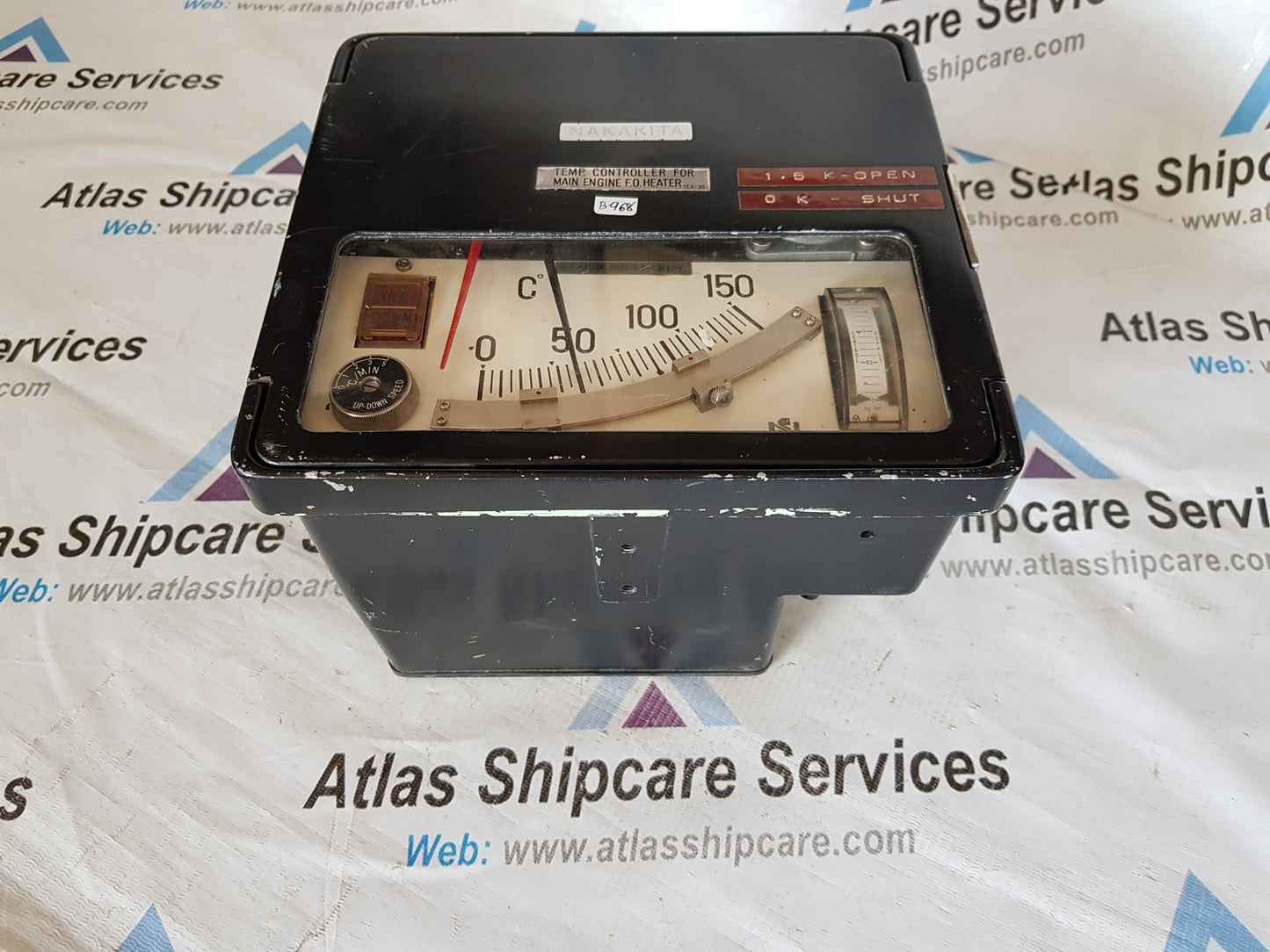NAKAKITA SEISAKUSHO TEMP. CONTROLLER FOR MAIN ENGINE F.O. HEATER