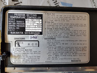 NAKAKITA SEISAKUSHO TEMP. CONTROLLER FOR MAIN ENGINE F.O. HEATER