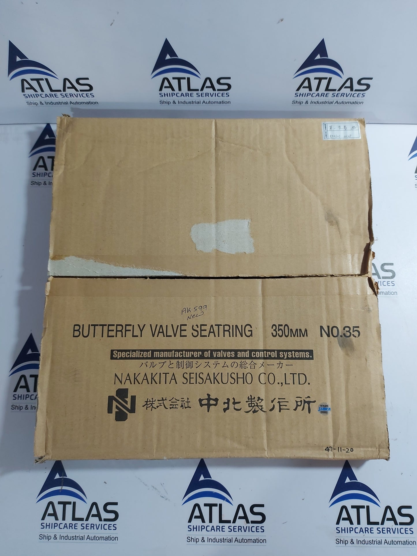 NAKAKITA SEISAKUSHO TS-22 BUTTERFLY VALVE SEATRING 350mm