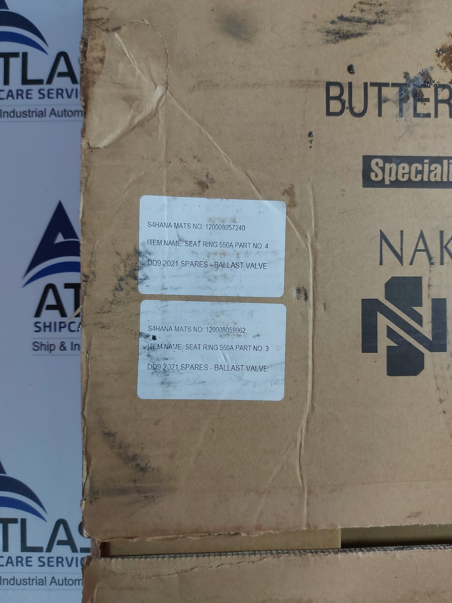 NAKAKITA SEISAKUSHO TS-22 BUTTERFLY VALVE SEATRING 550mm