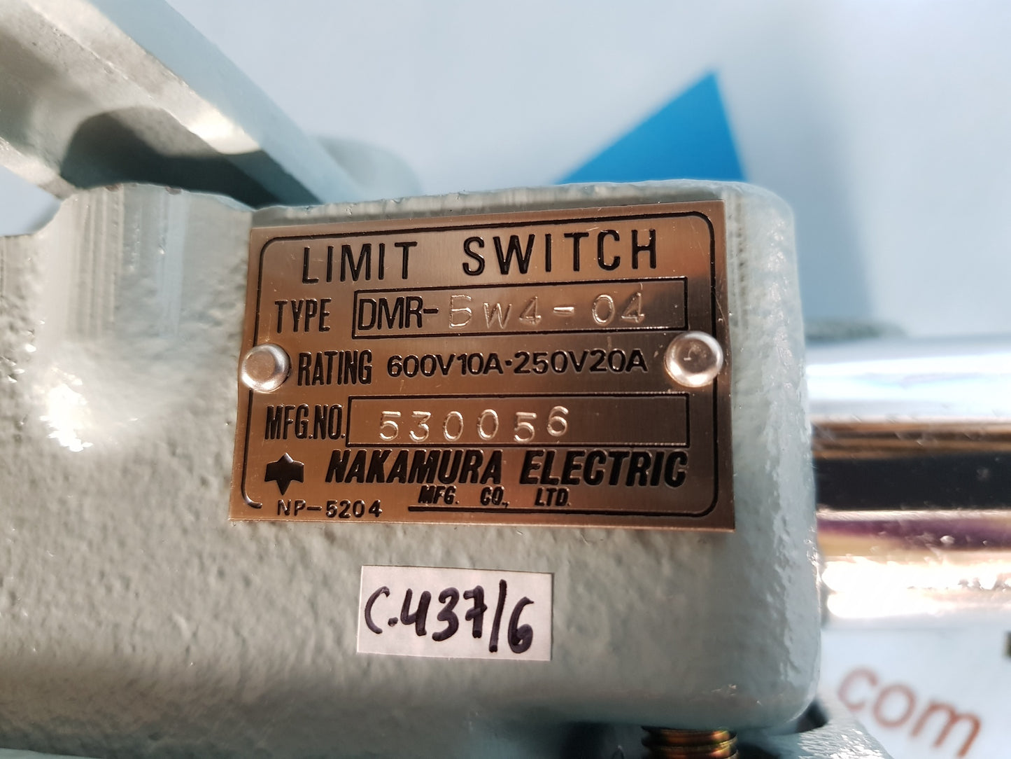 NAKAMURA DMR-BW4-04 LIMIT SWITCH