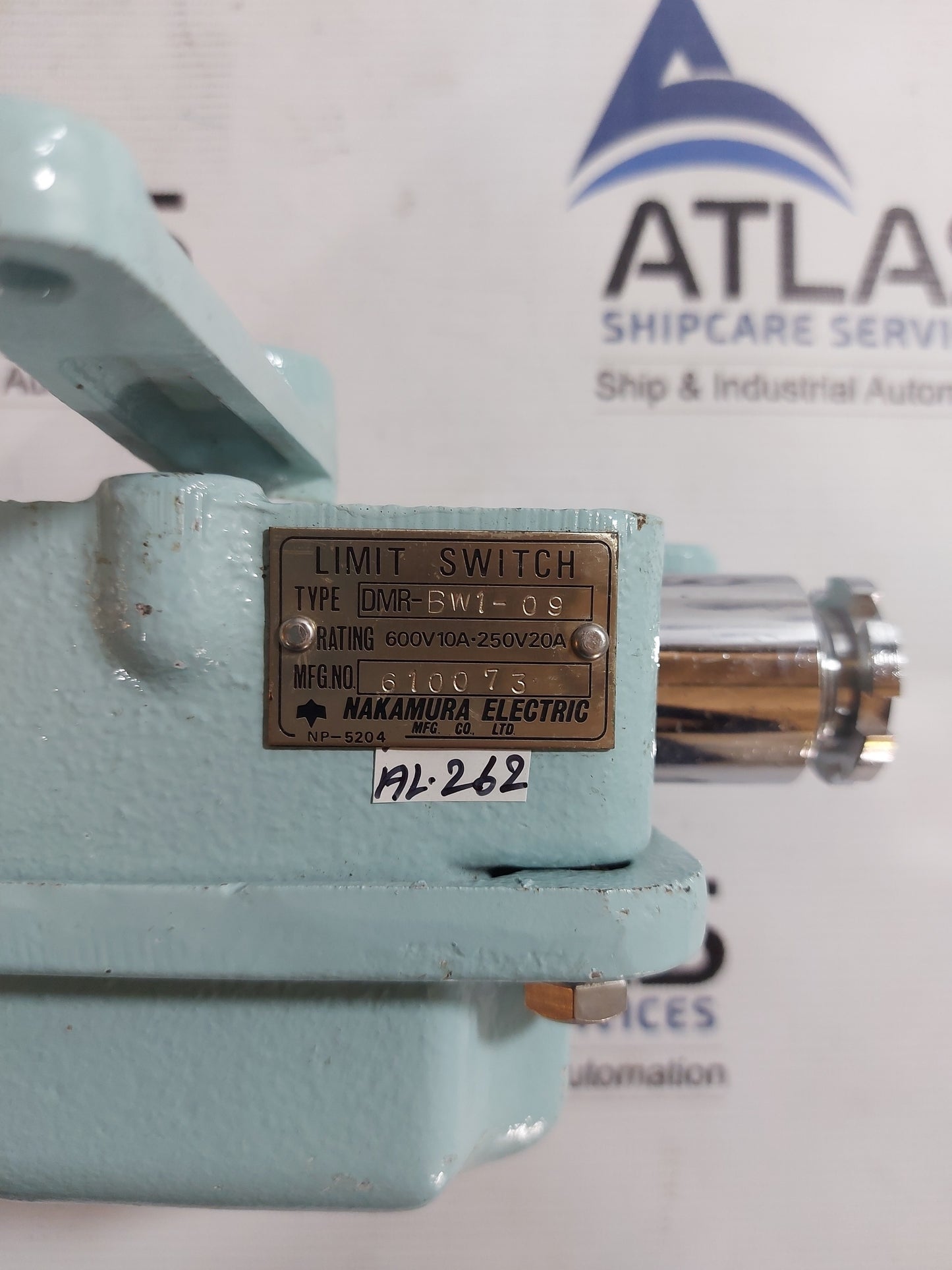 NAKAMURA ELECTRIC DMR-BW1-09 LIMIT SWITCH 600V 10A - 250V 20A