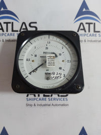 NANIWA-EU PRESSURE METER GAUGE 3 Kfg/cm2 - 40 Psi