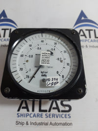 NANIWA-EU PRESSURE METER GAUGE 76 cmHg -1 ~ 0 Kgf/cm2