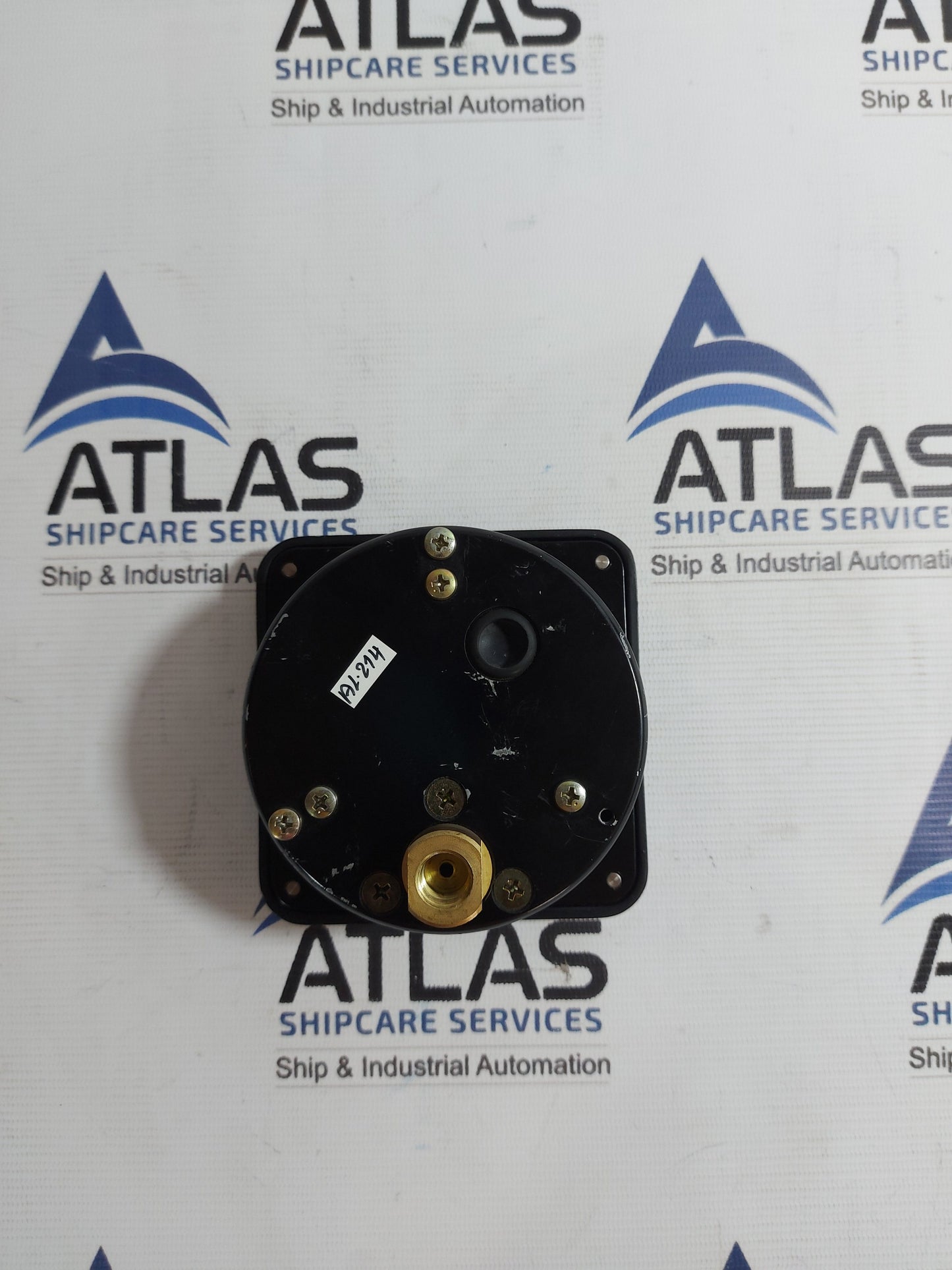 NANIWA-EU PRESSURE METER GAUGE 76 cmHg -1 ~ 0 Kgf/cm2